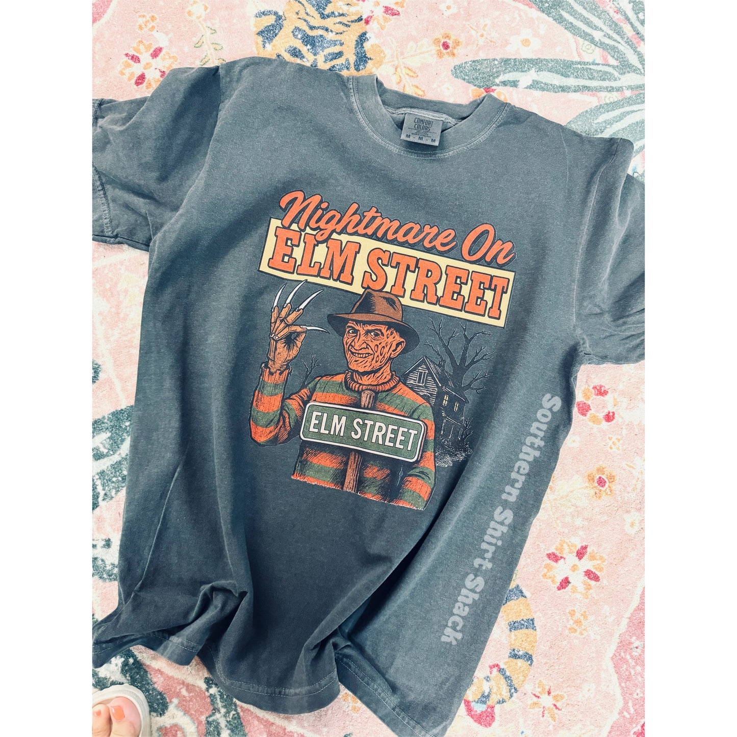 Nightmare on Elm St | Pepper Comfort Colors Tee