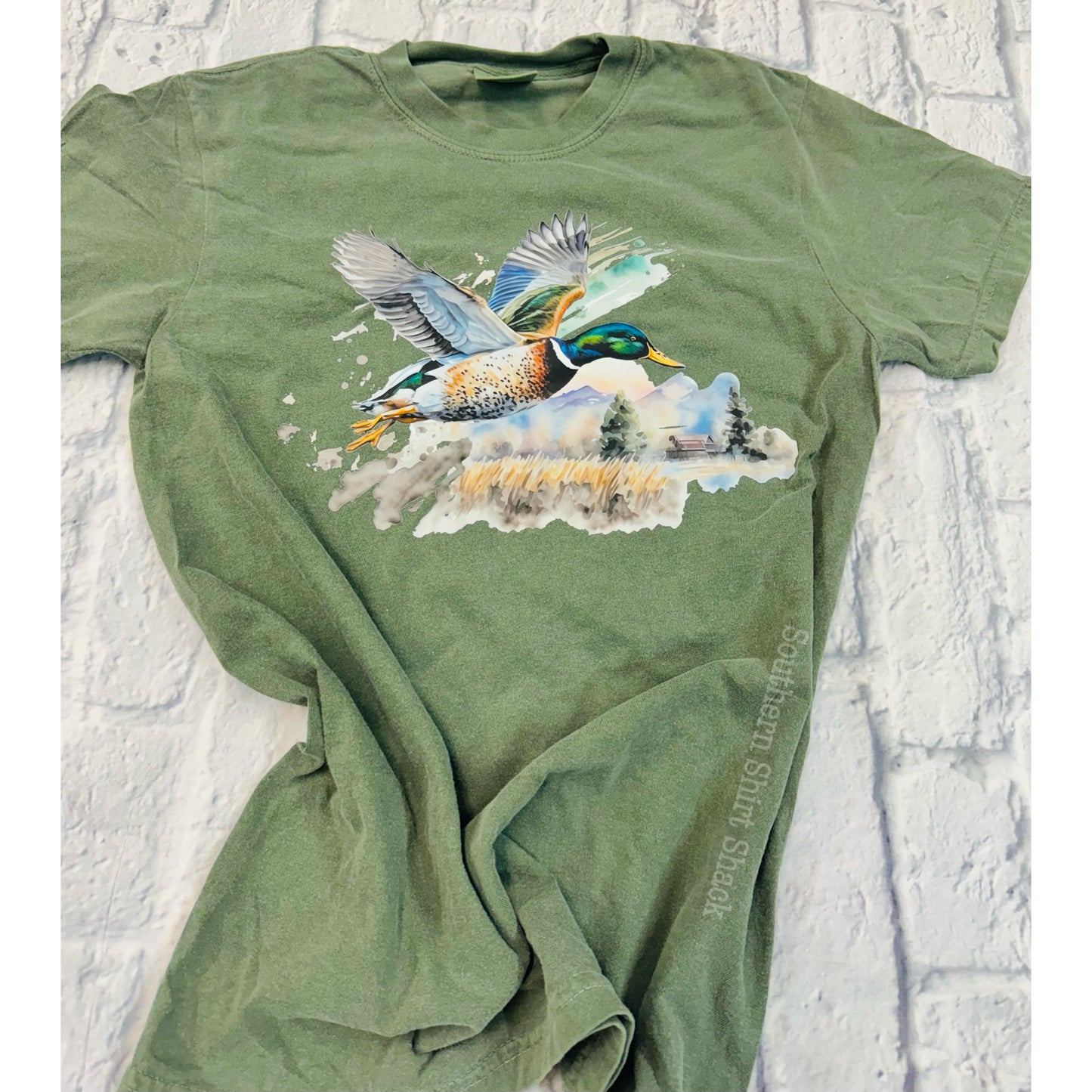 Duck Szn | Moss Green CC tee