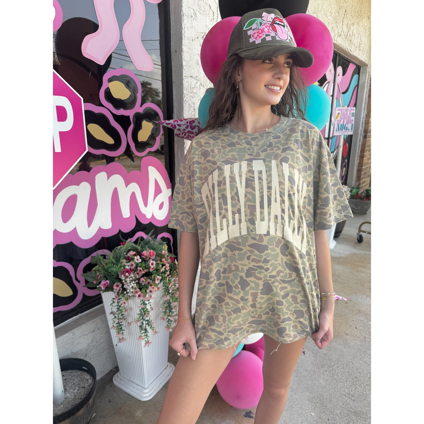 DILLY DALLY Duck Camo Cotton Tee