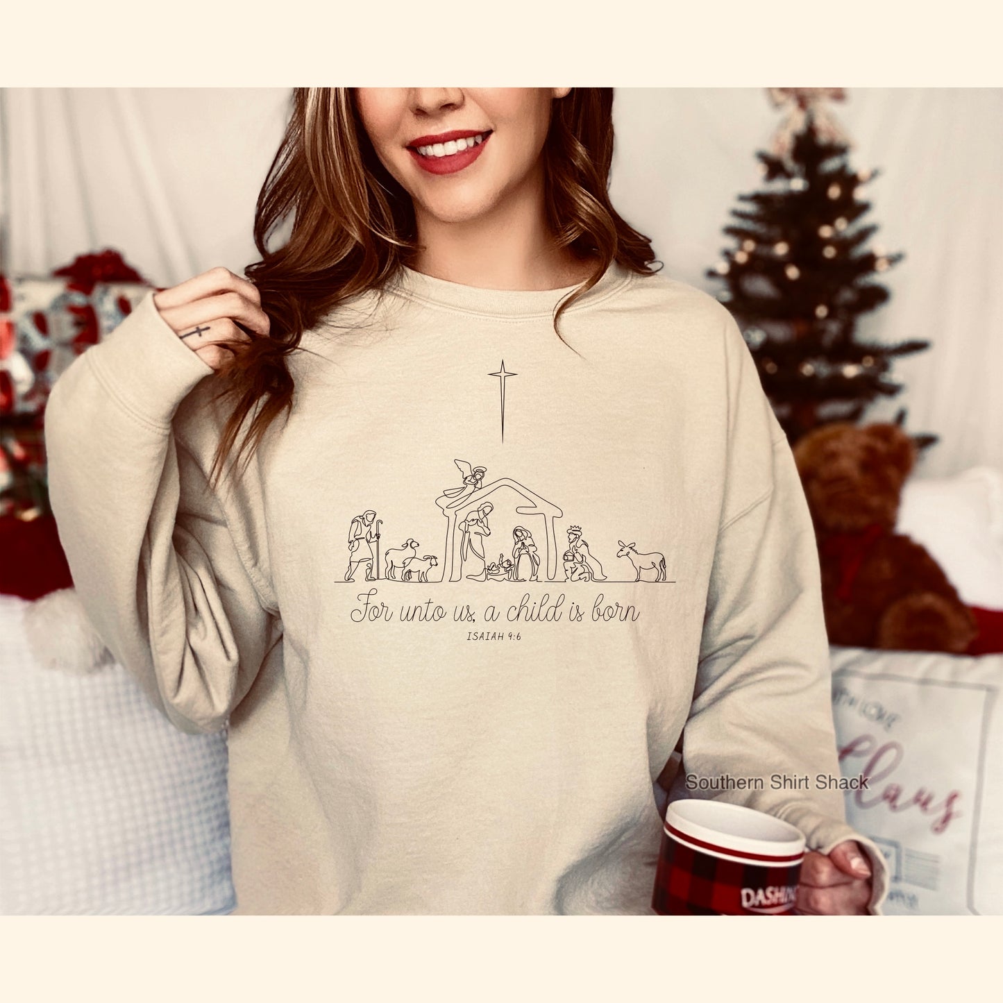 A child is born Sweatshirt