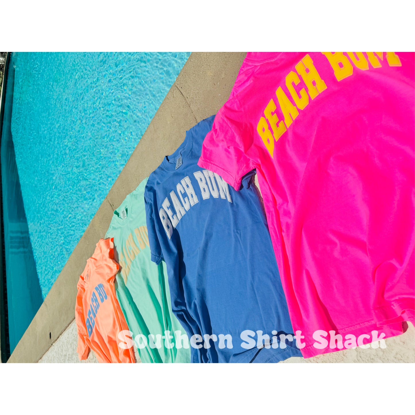 BEACH BUM PUFF TEES | Comfort Colors