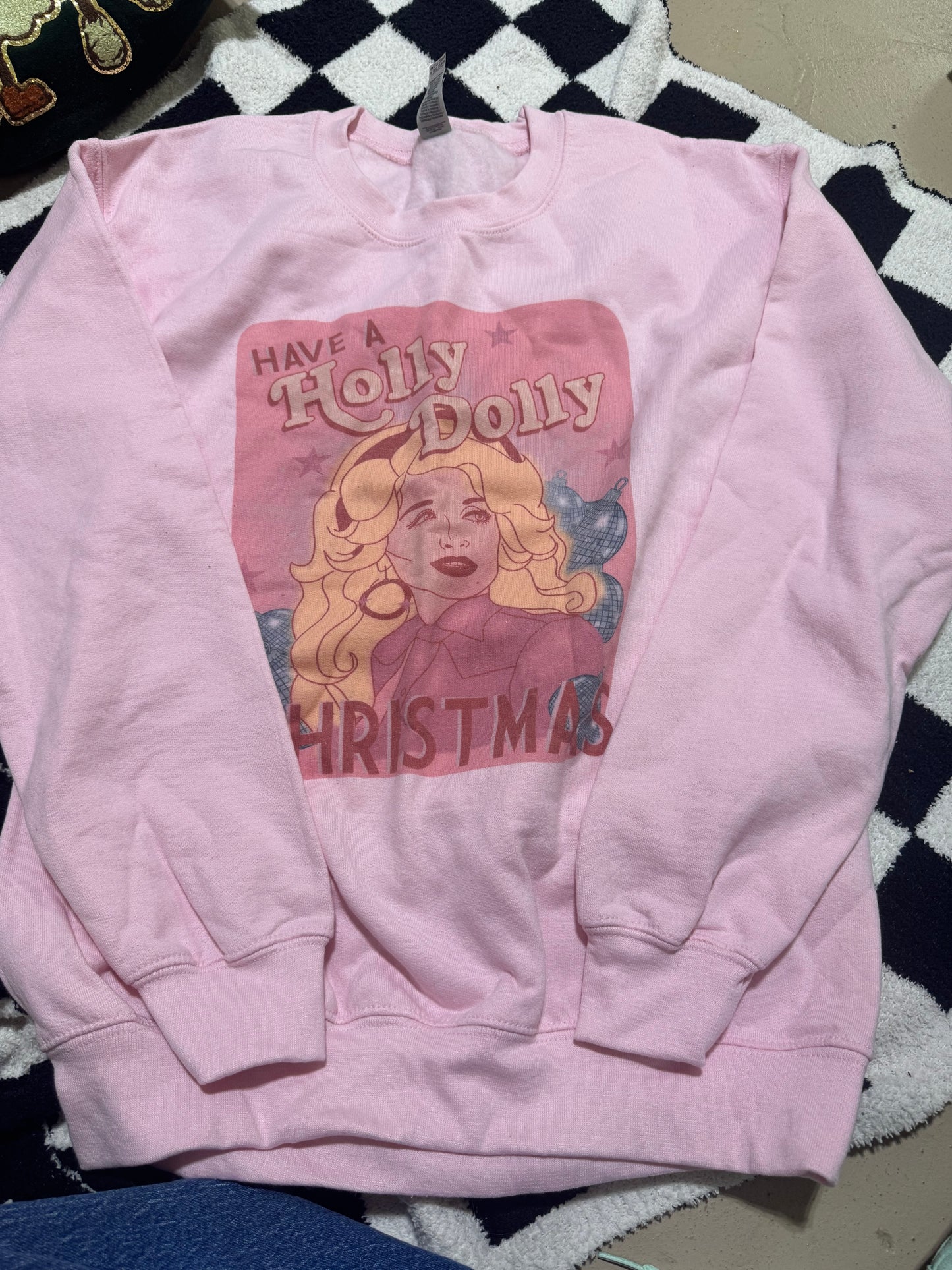 Holly Dolly sweatshirt | s | READY TO SHIP