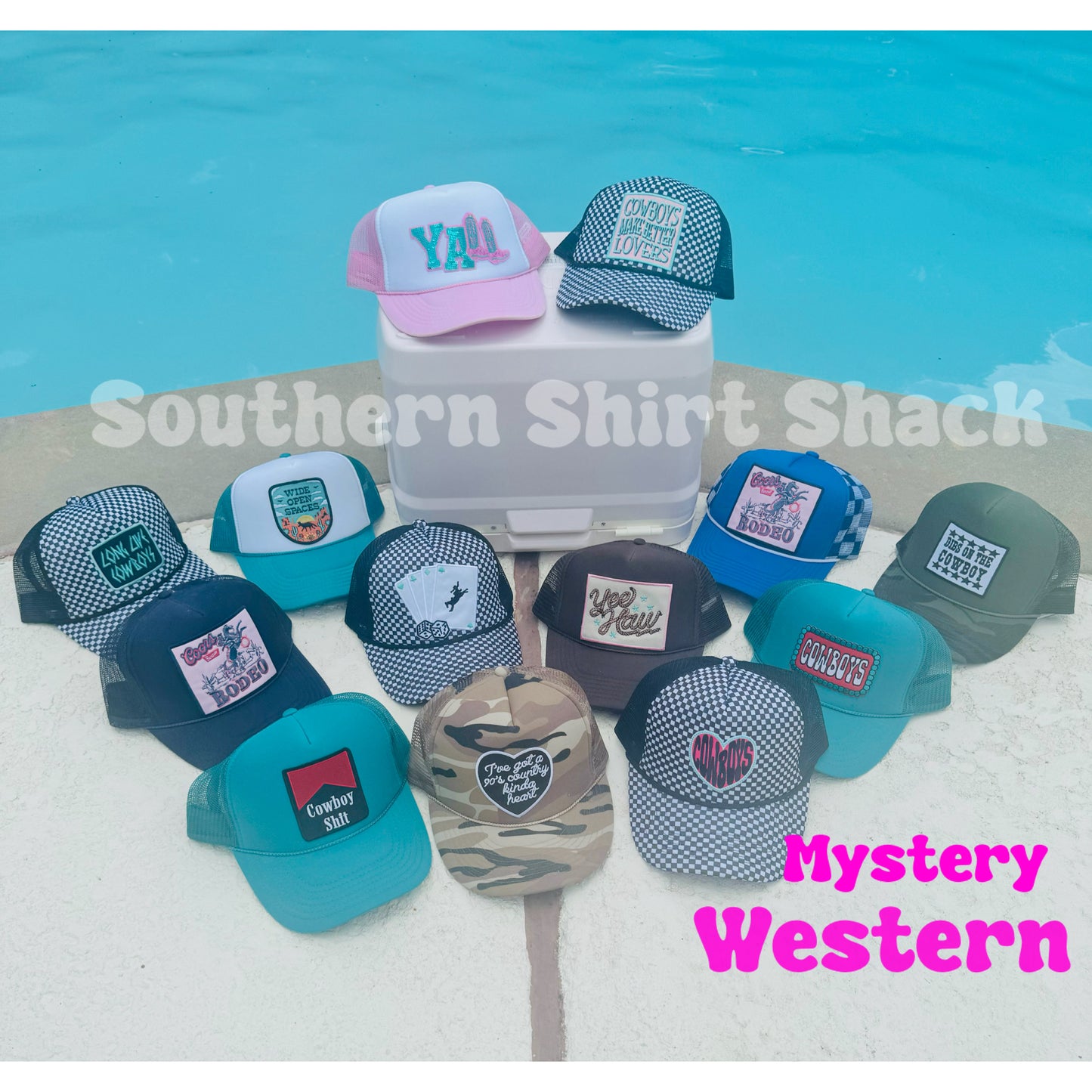 2/32.99 Mystery Trucker hat bundle | Ready to Ship