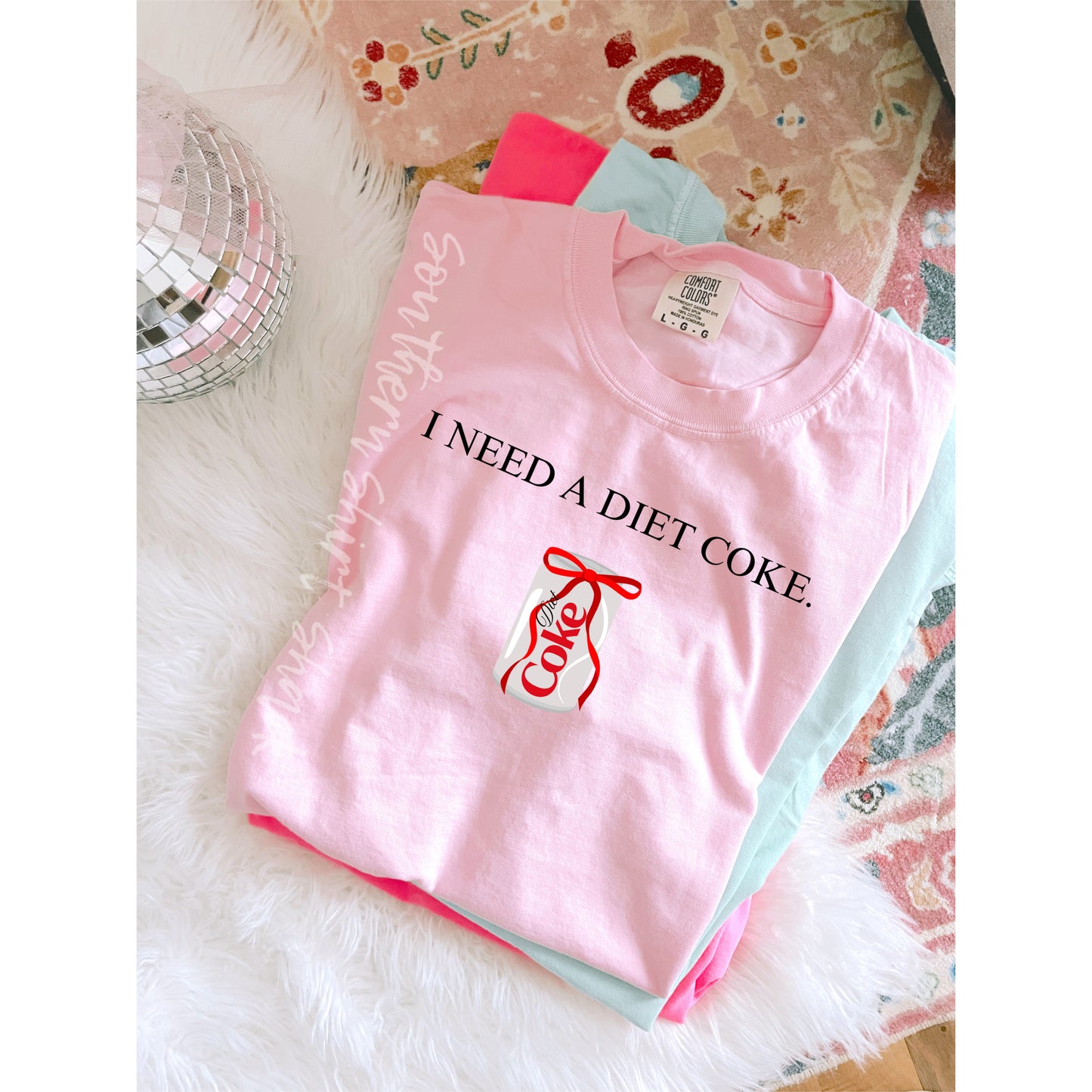 I need a diet cola Comfort Colors tee | Blossom
