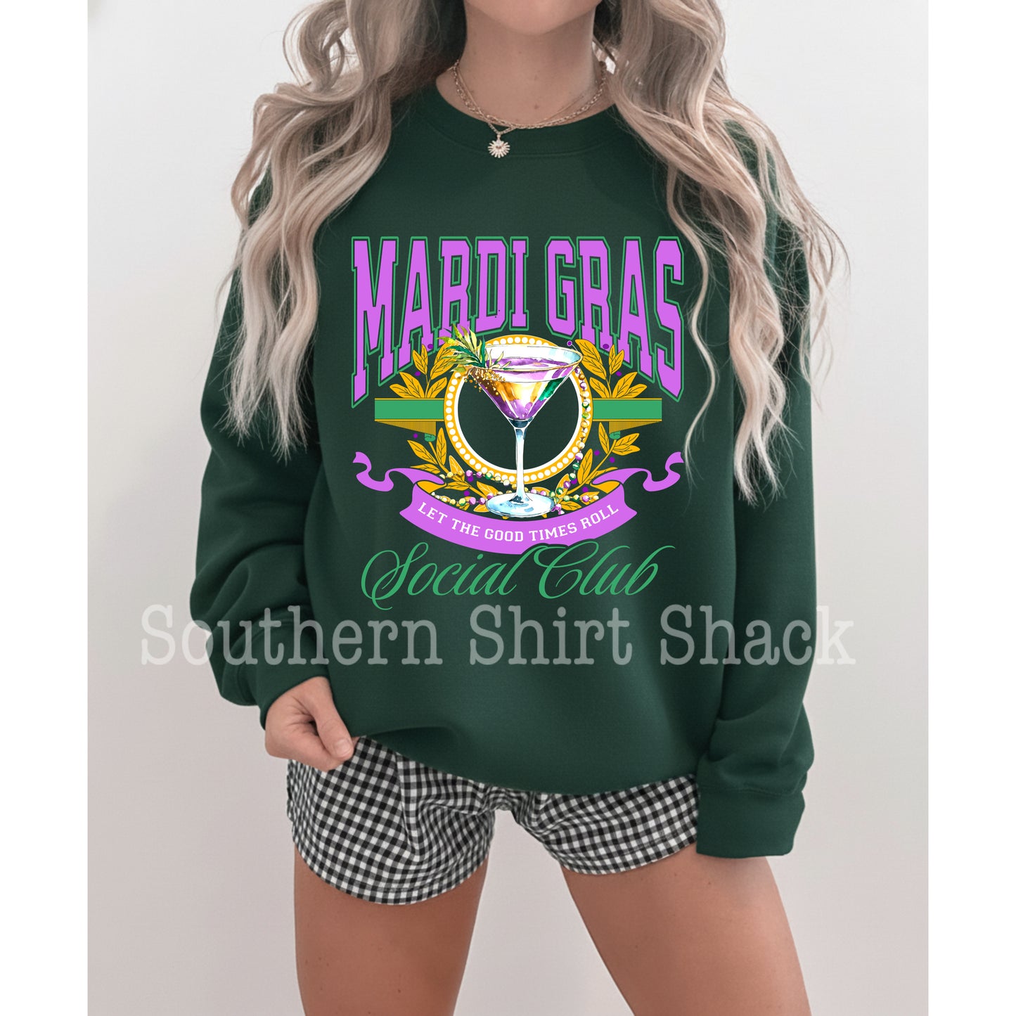 Mardi Gras Social Club | Forest Sweatshirt