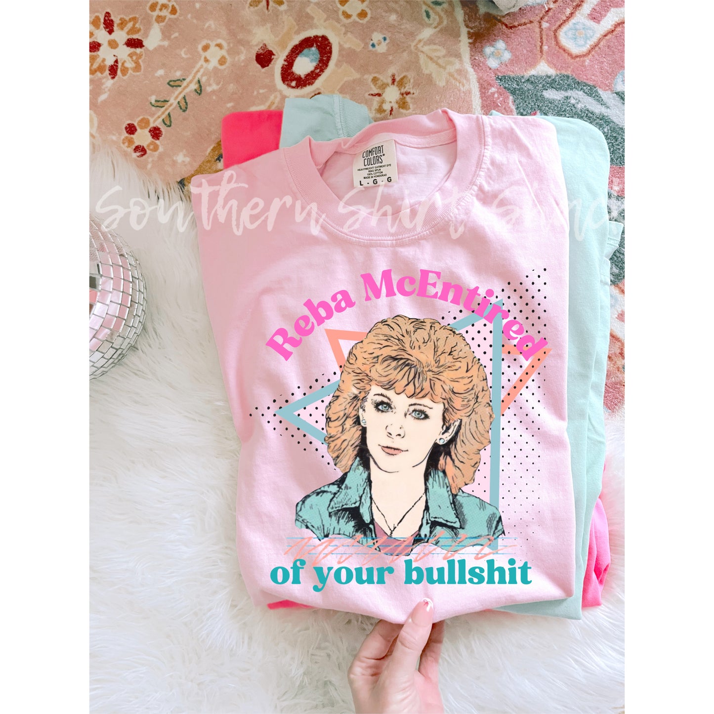 Reba McEntired of your BS Comfort Colors tee | Blossom