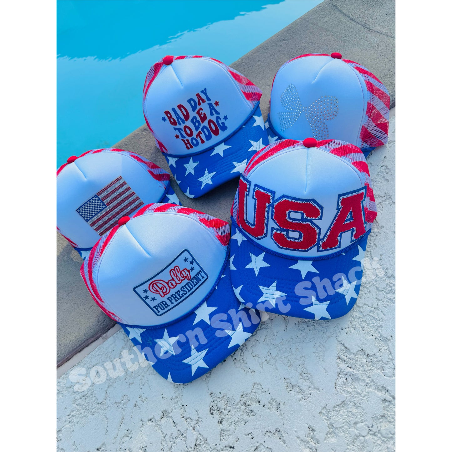 Stars & Stripes Trucker Hat | ready to ship