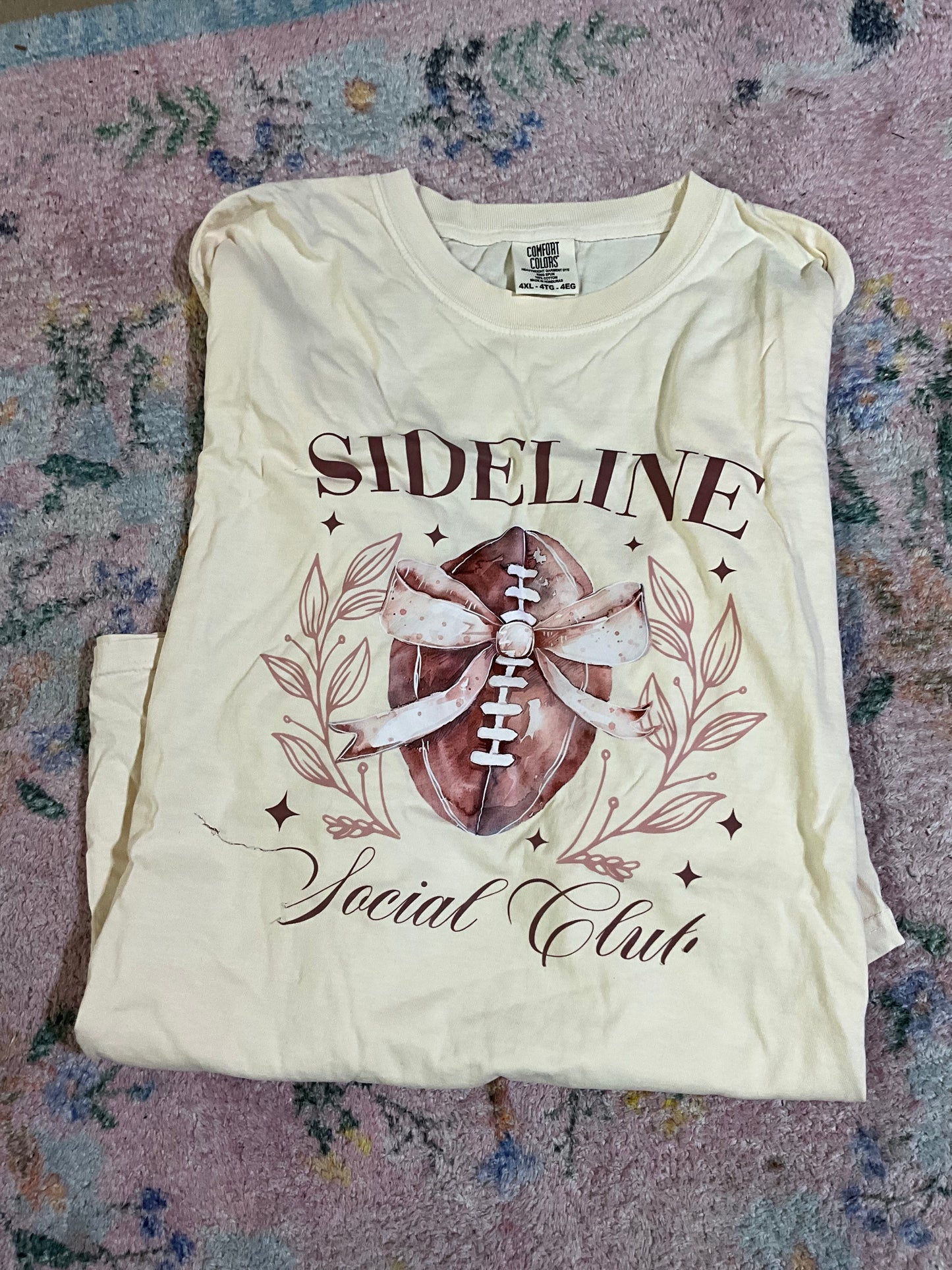 Oopsie sideline social club tee | 4XL | READY TO SHIP