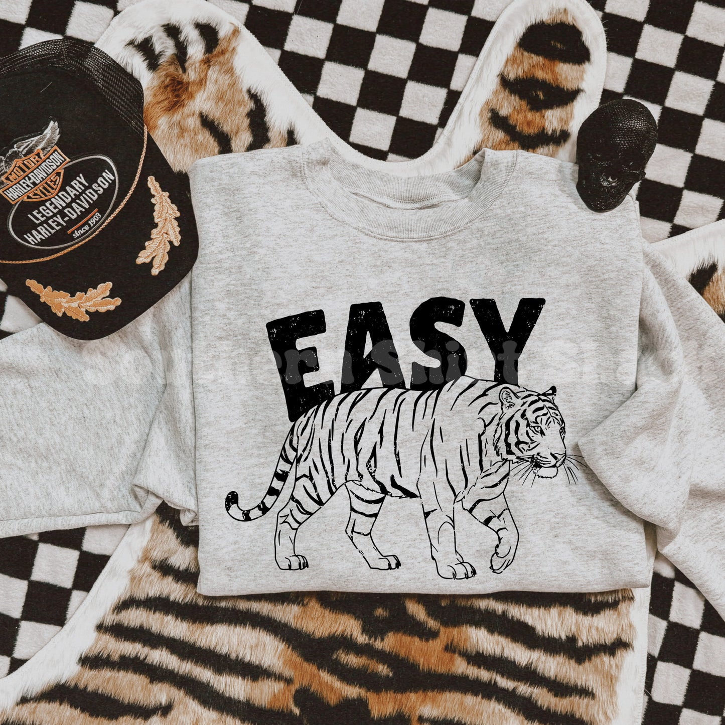 Easy Tiger Sweatshirt | Ash gray