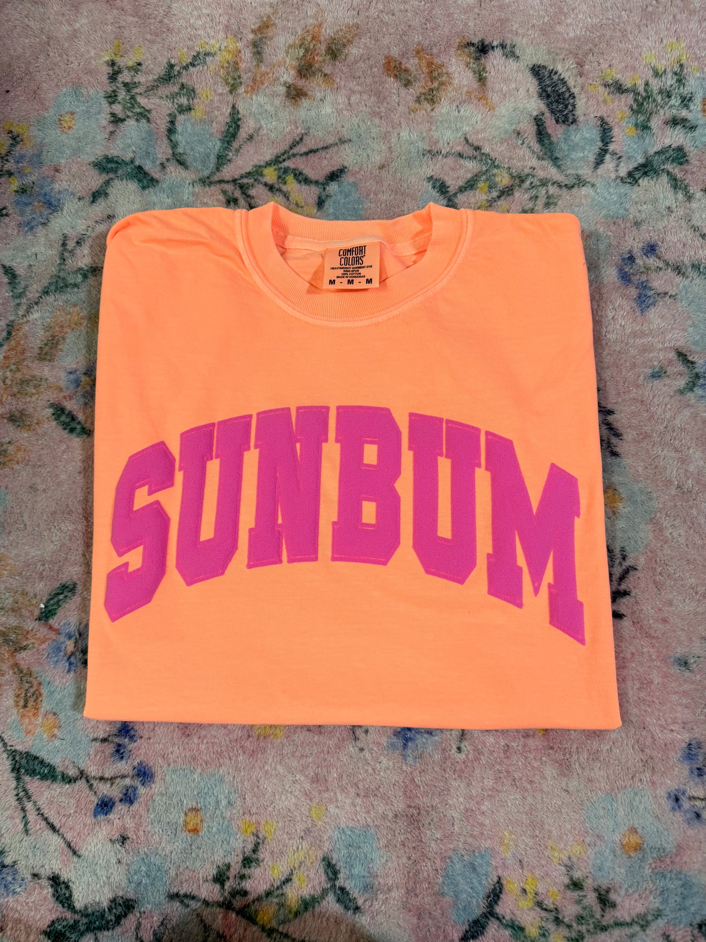 OOPSIE sunbum orange cc shirt | M | READY TO SHIP