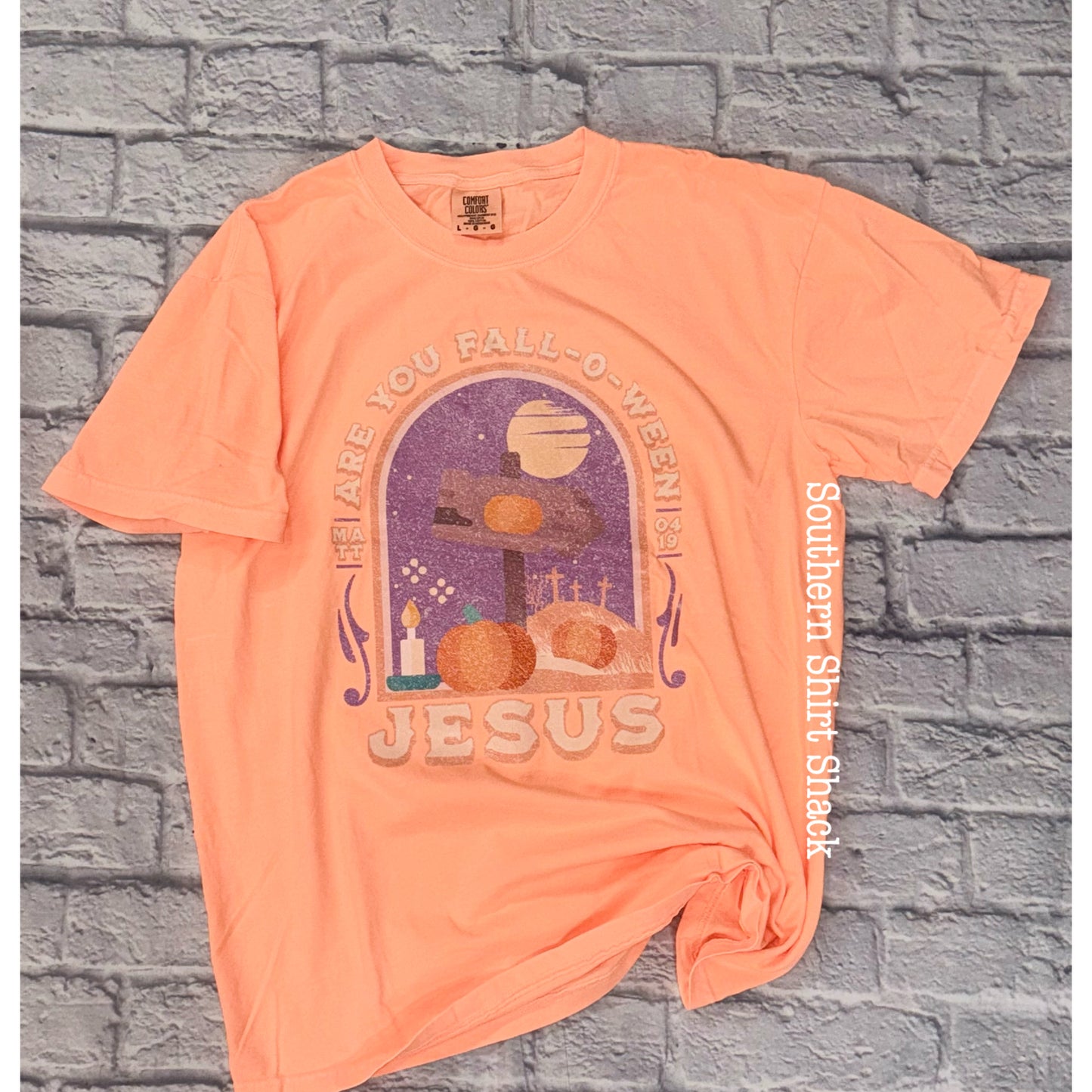 FallOween Jesus | Cantelope CC tee