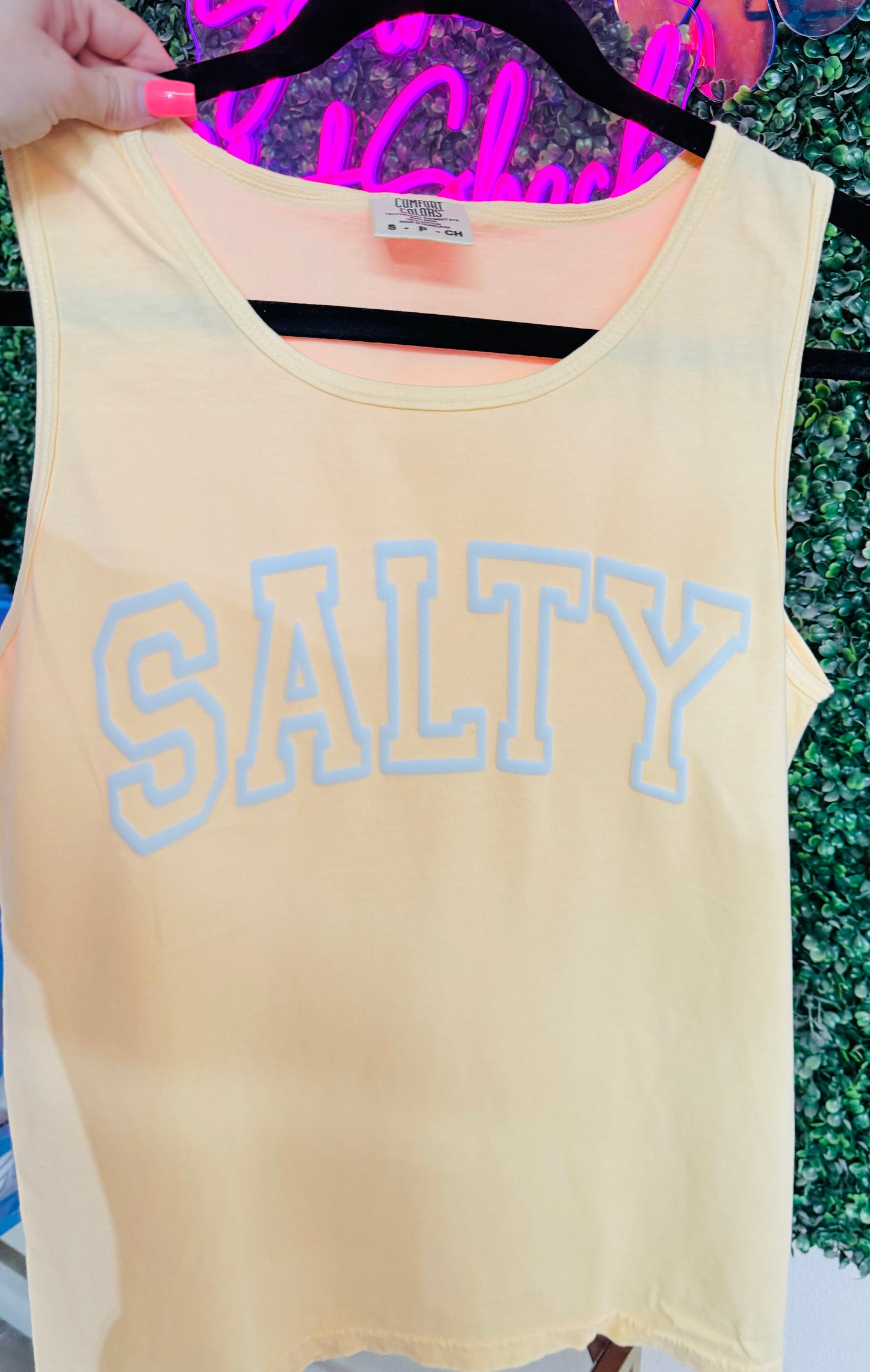 SALTY PUFF TANKS | COMFORT COLORS