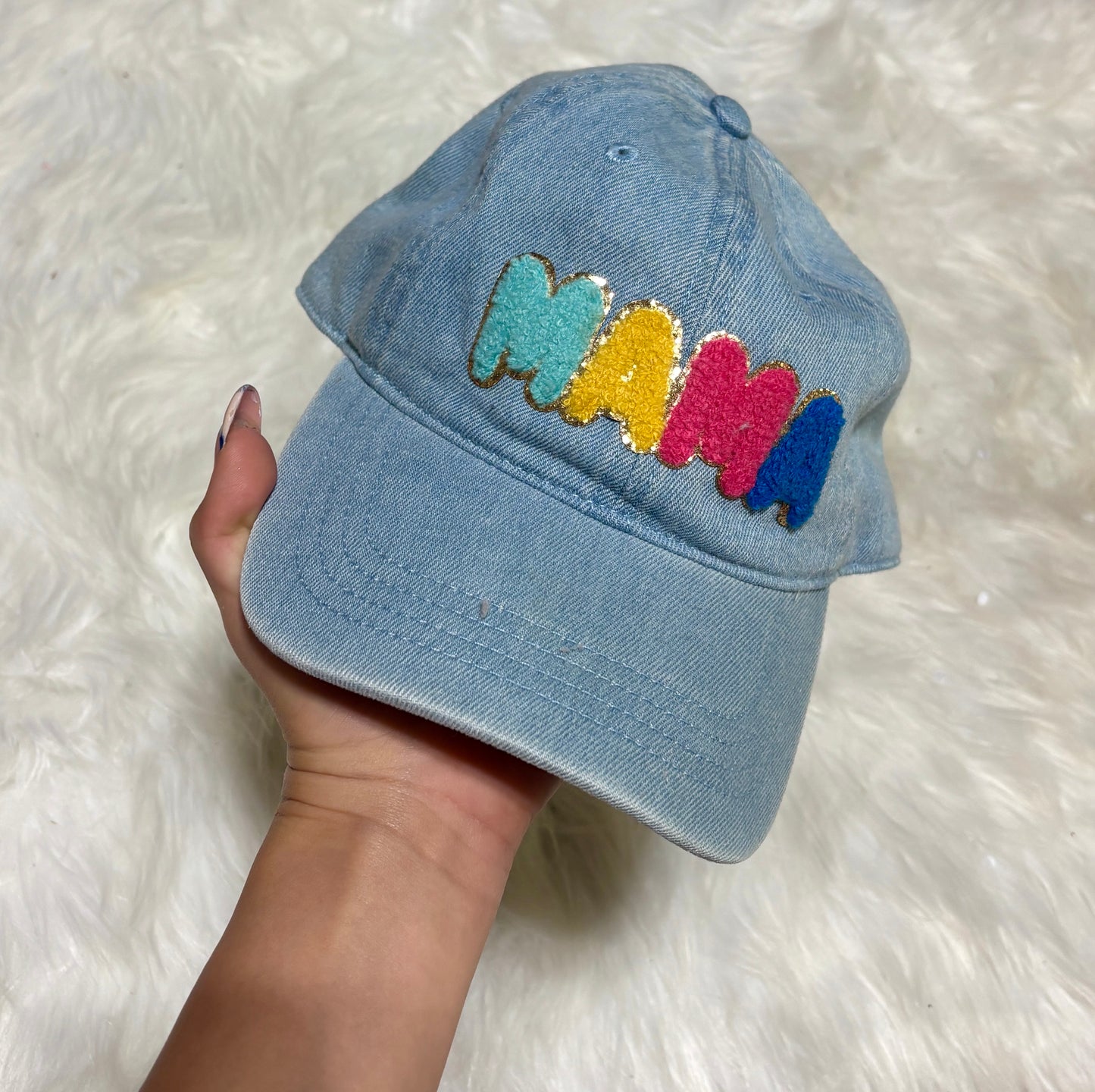 Denim Mama Patch Hat | READY TO SHIP
