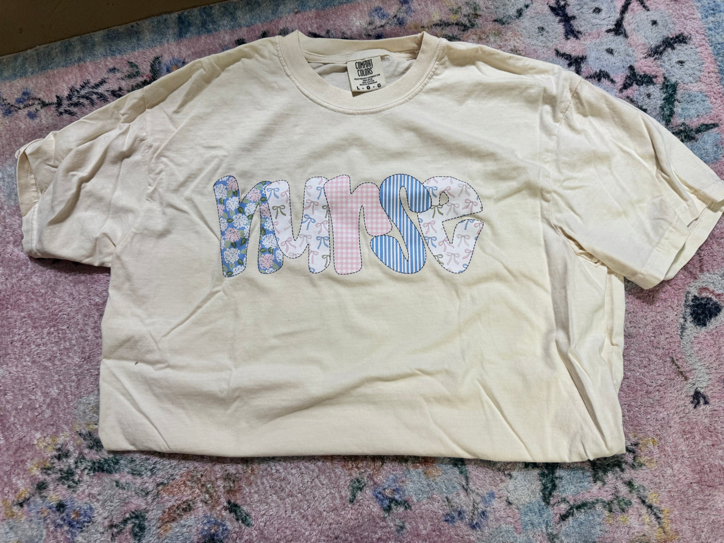 Grand Millennial Nurse tee | L | READY TO SHIP