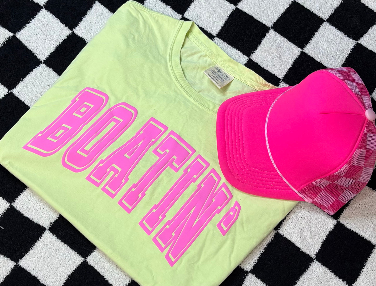 Boatin’ Puff T shirt | L | READY TO SHIP