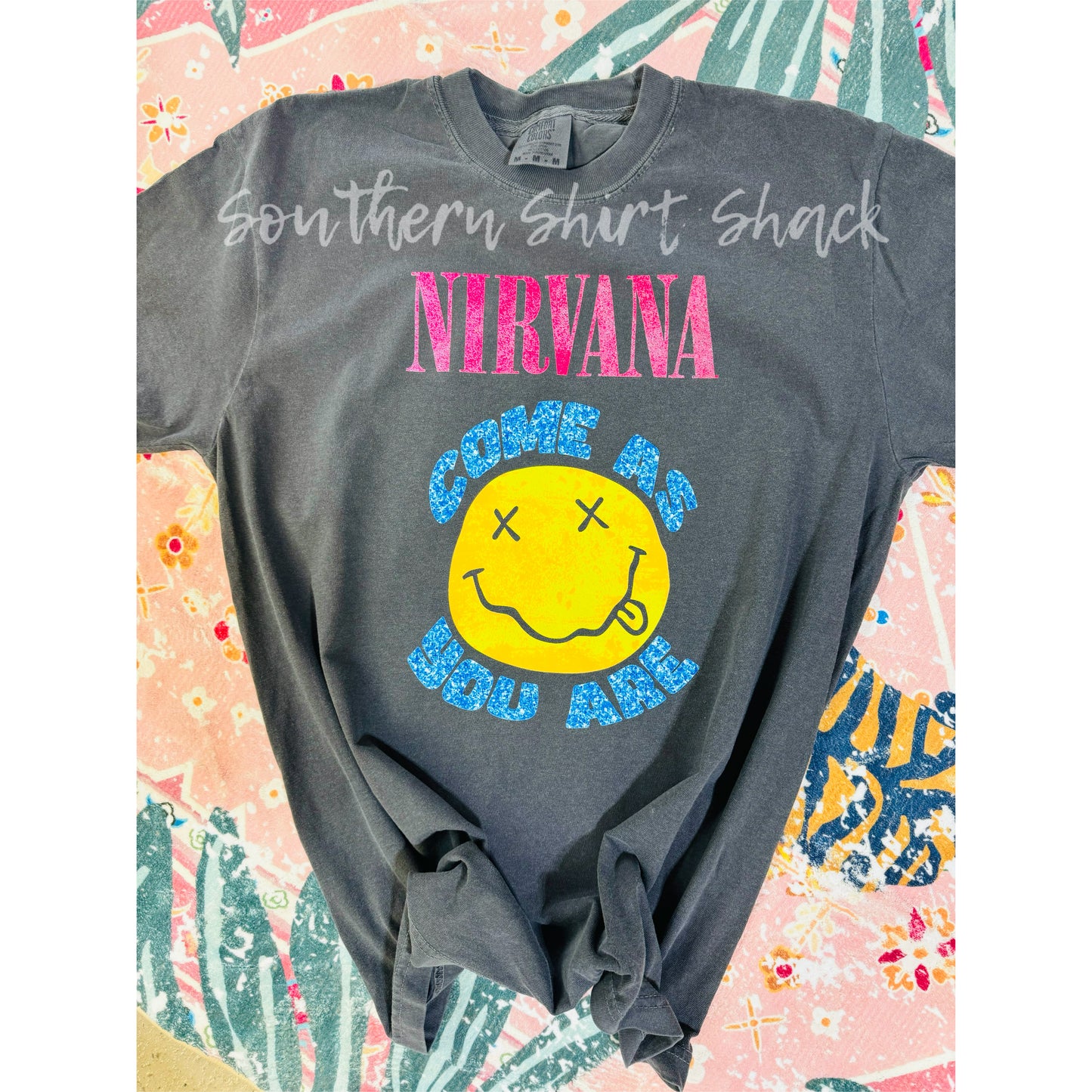 Nirvana Come as you are Comfort Colors Tee | Pepper