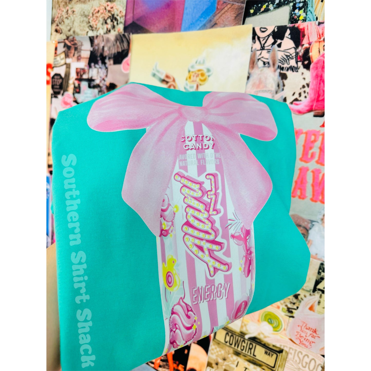 Cotton Candy Al@ni Comfort Colors Tee | Island Green