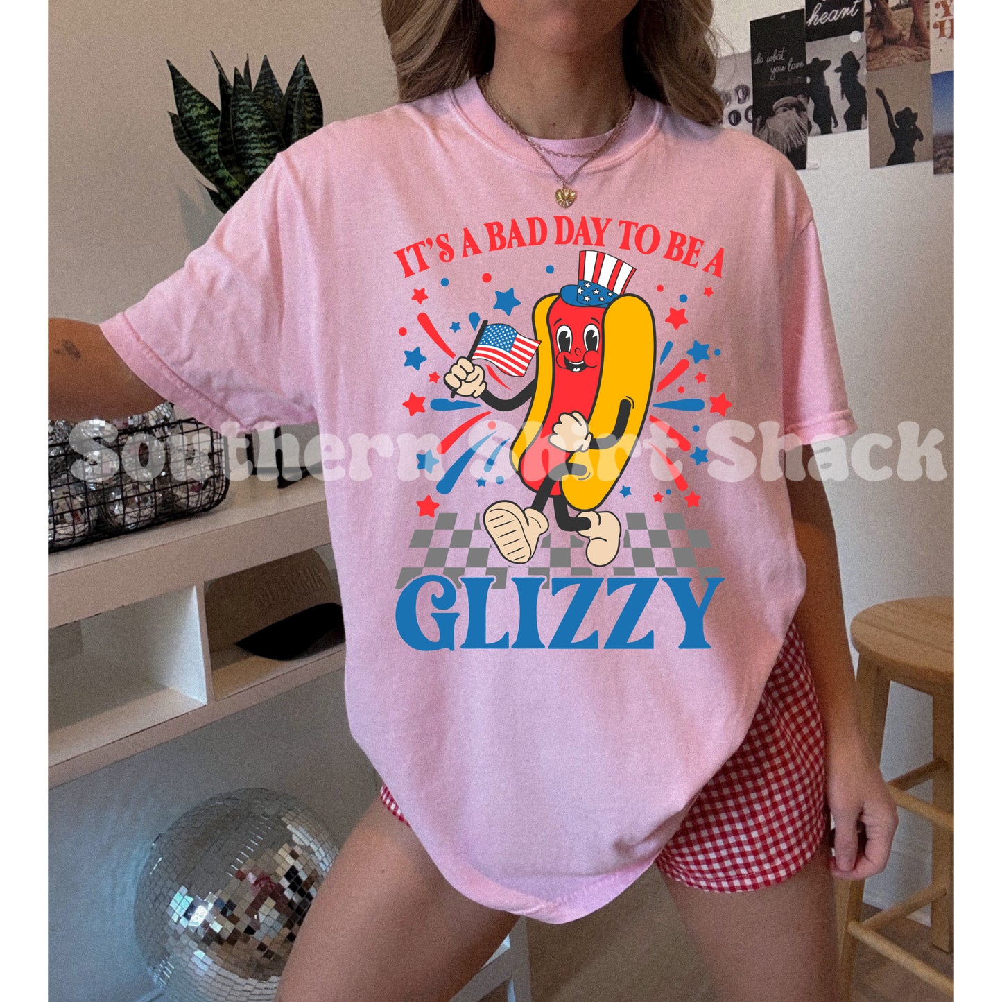 It’s a bad day to be a glizzy Comfort Colors tee | Blossom