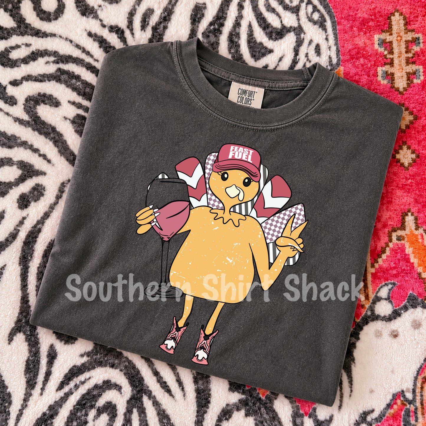 Feast Fuel | Pepper Comfort Colors tee