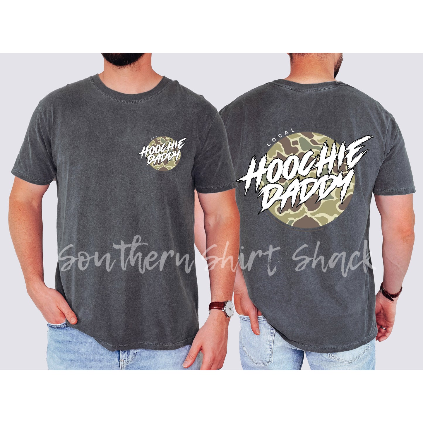 Local Hoochie Daddy | Pepper Comfort Colors Tee