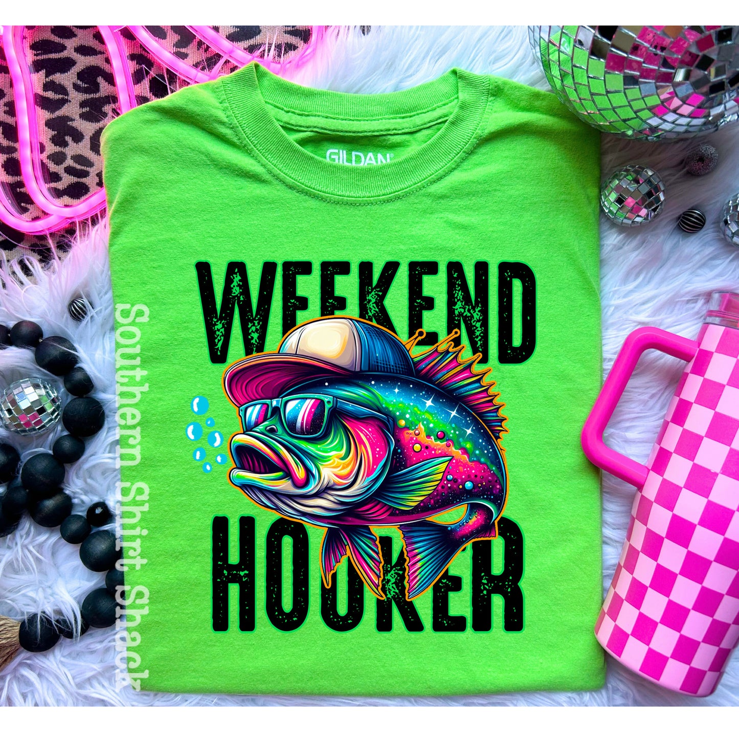 Weekend Hooker Gildan tee
