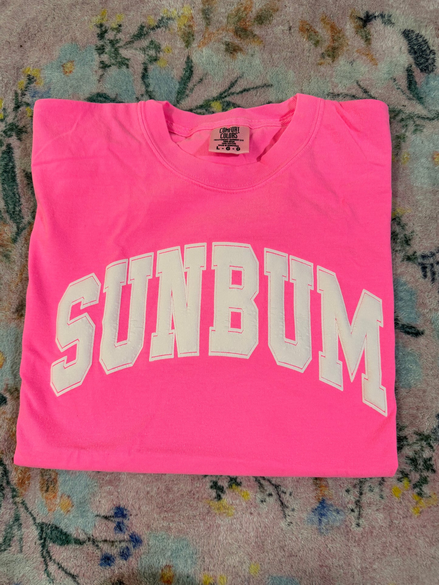 OOPSIE sunbum cc pink shirt | Large | READY TO SHIP