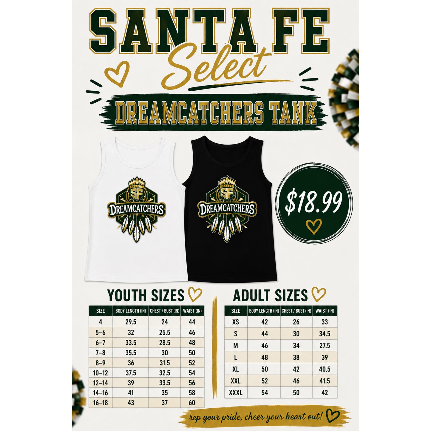 Santa Fe Select Dreamcatchers Tank