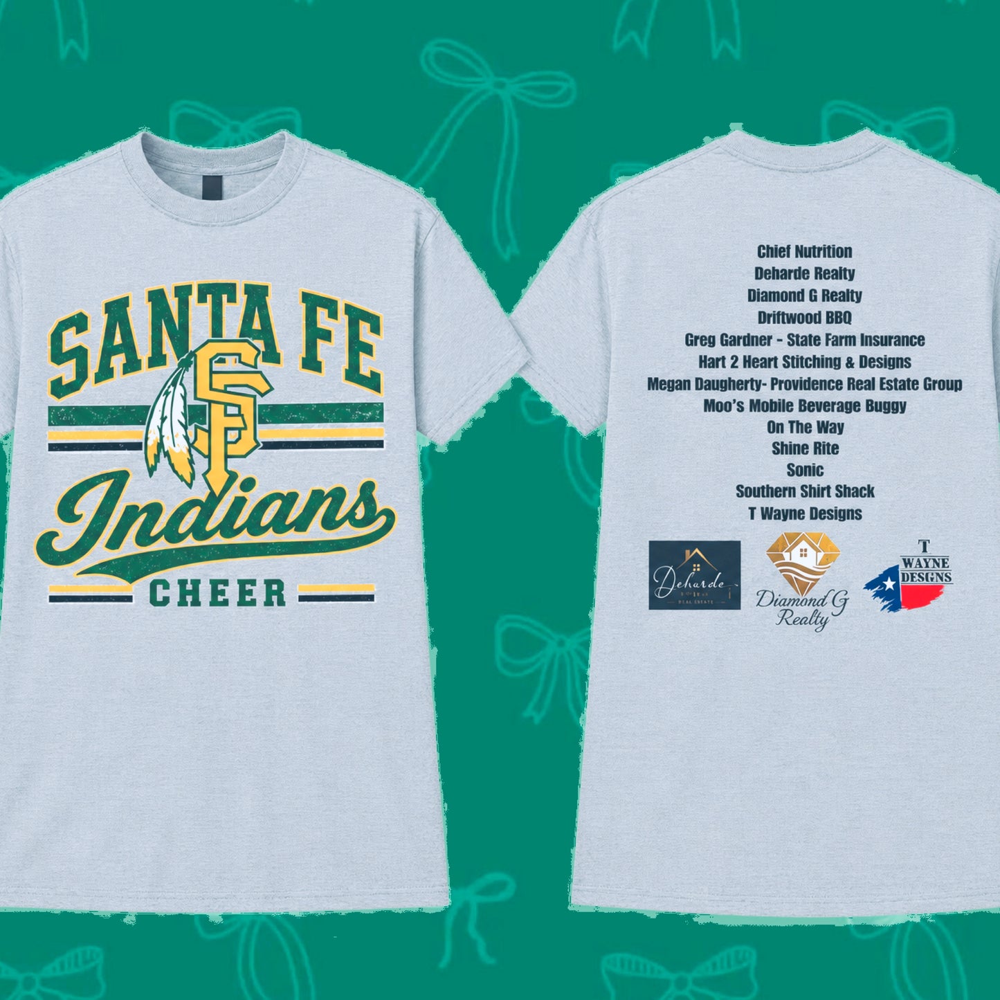 SF Cheer Sponsor Shirt
