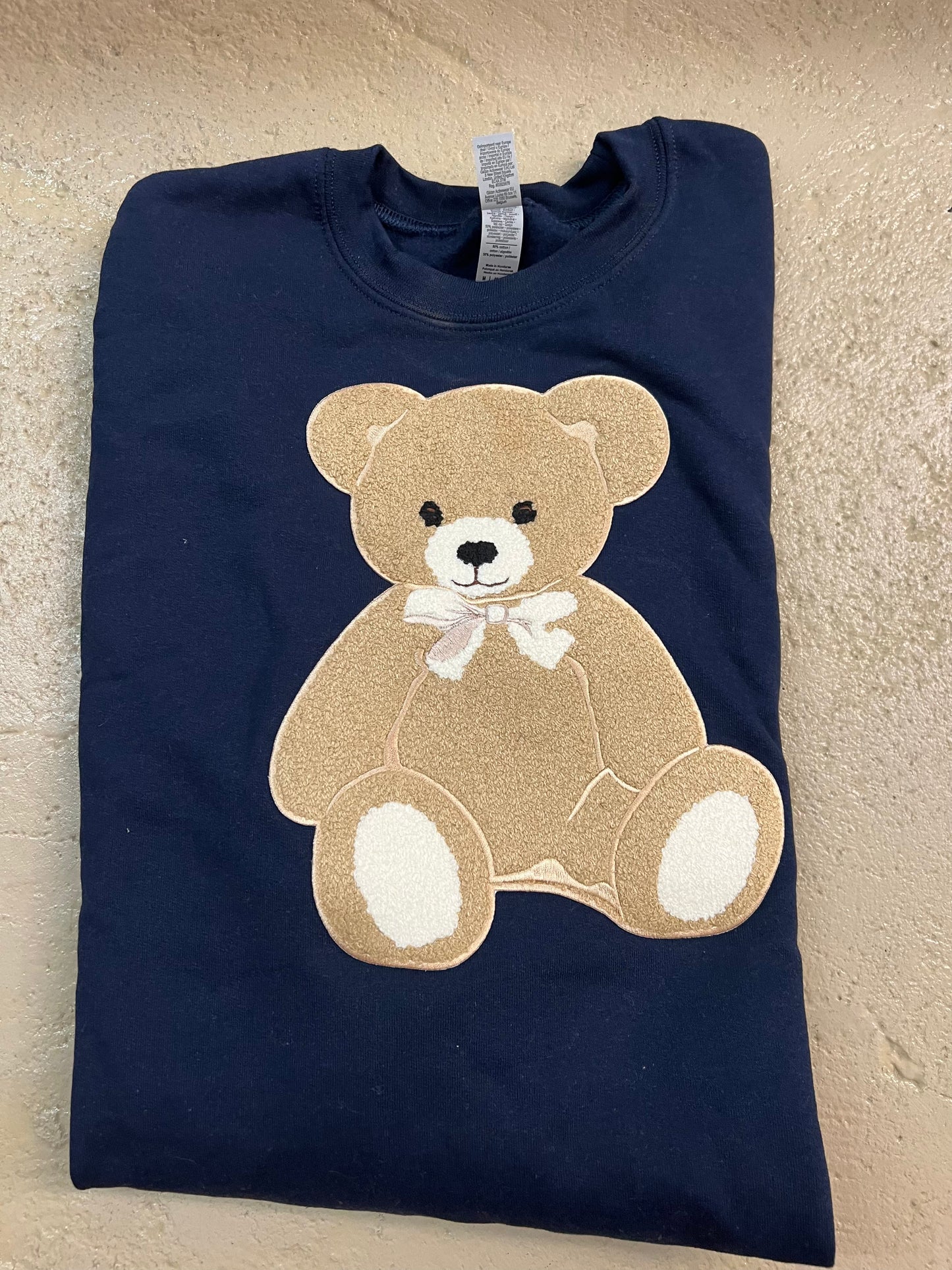 Teddy Bear patch sweatshirt - Medium