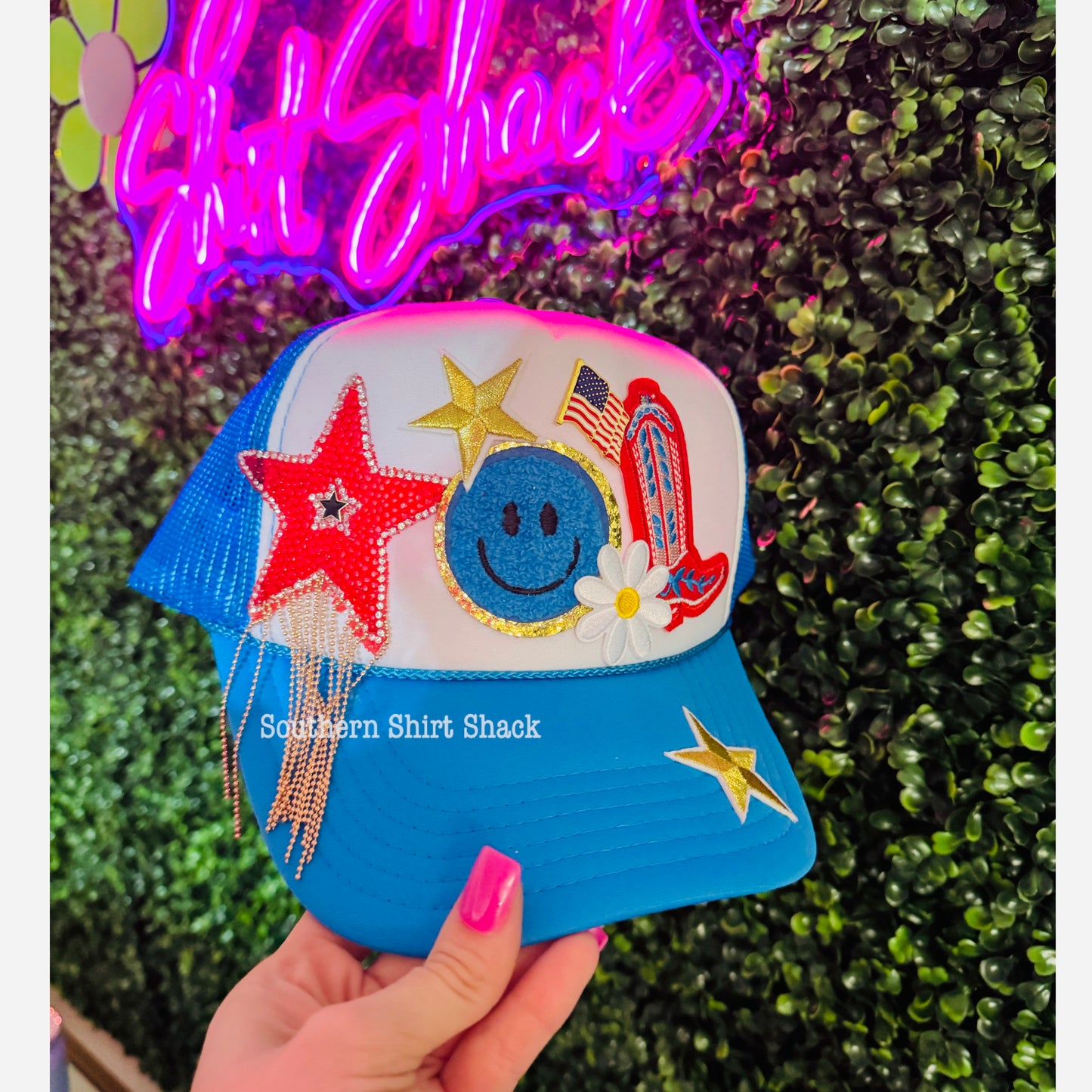 American Girl Patch Trucker Hat