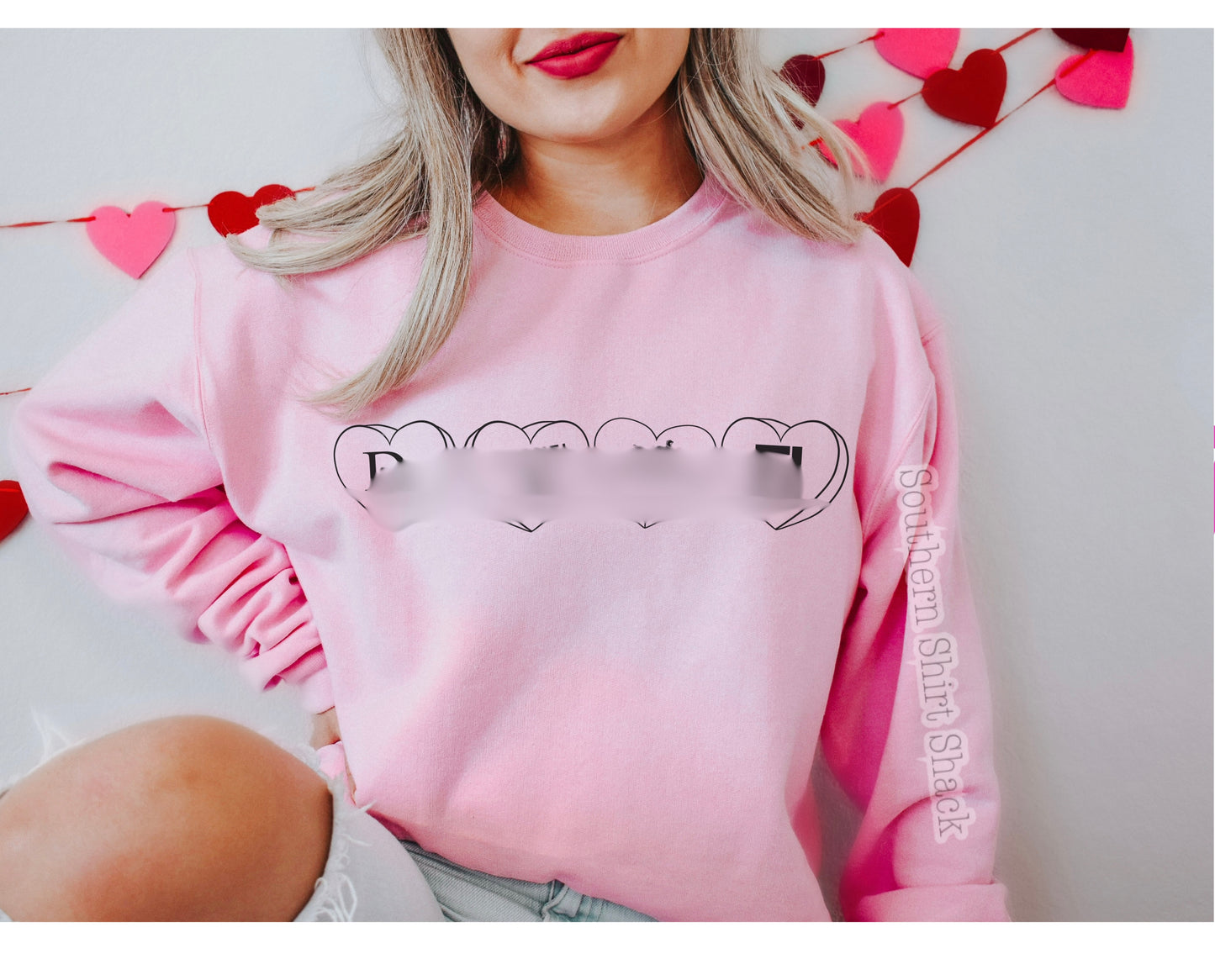 Simply Fancy hearts Sweatshirt