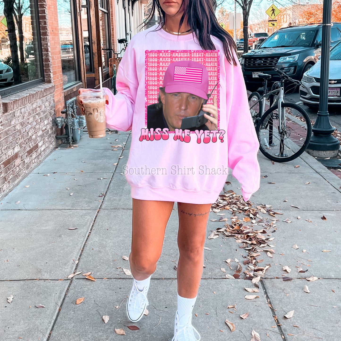 Trump Retro Miss Me Yet Sweatshirt