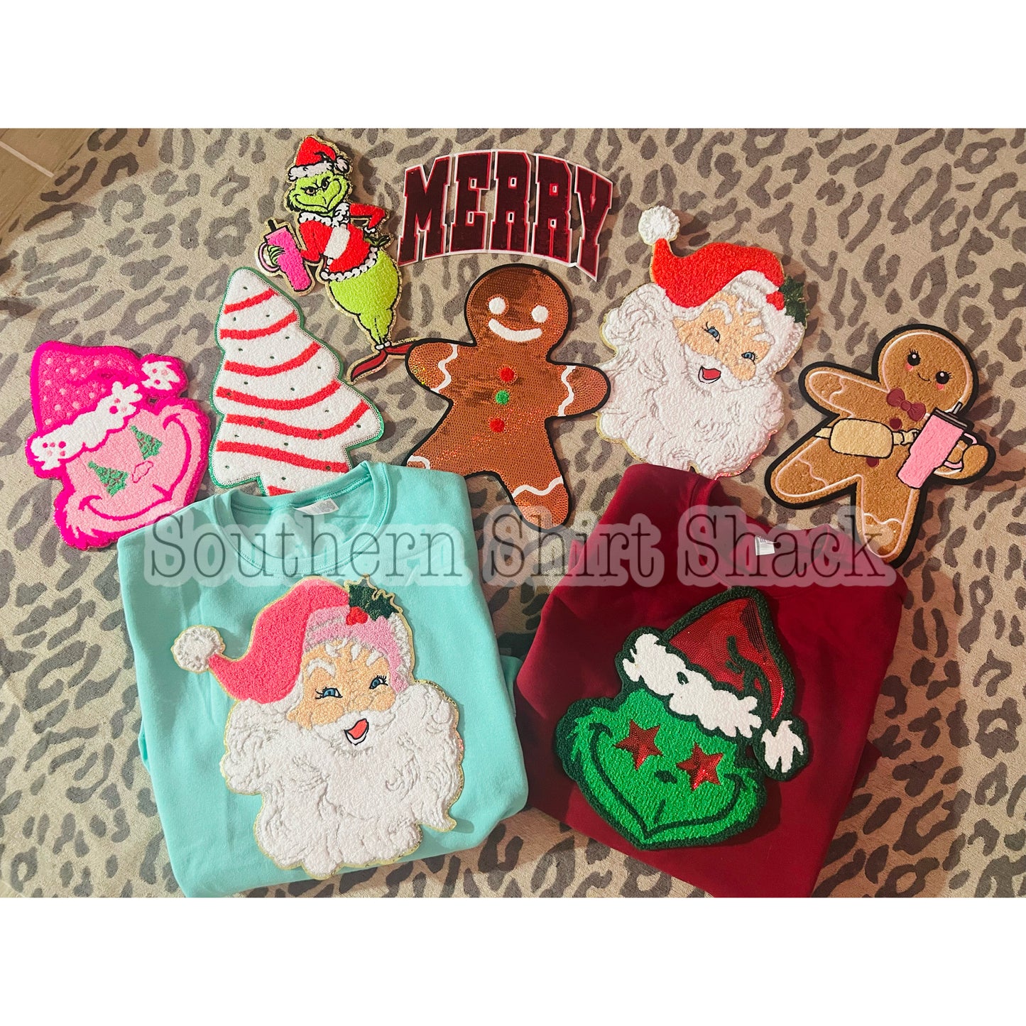 Mystery Chenille Patch Sweatshirt - READY TO SHIP