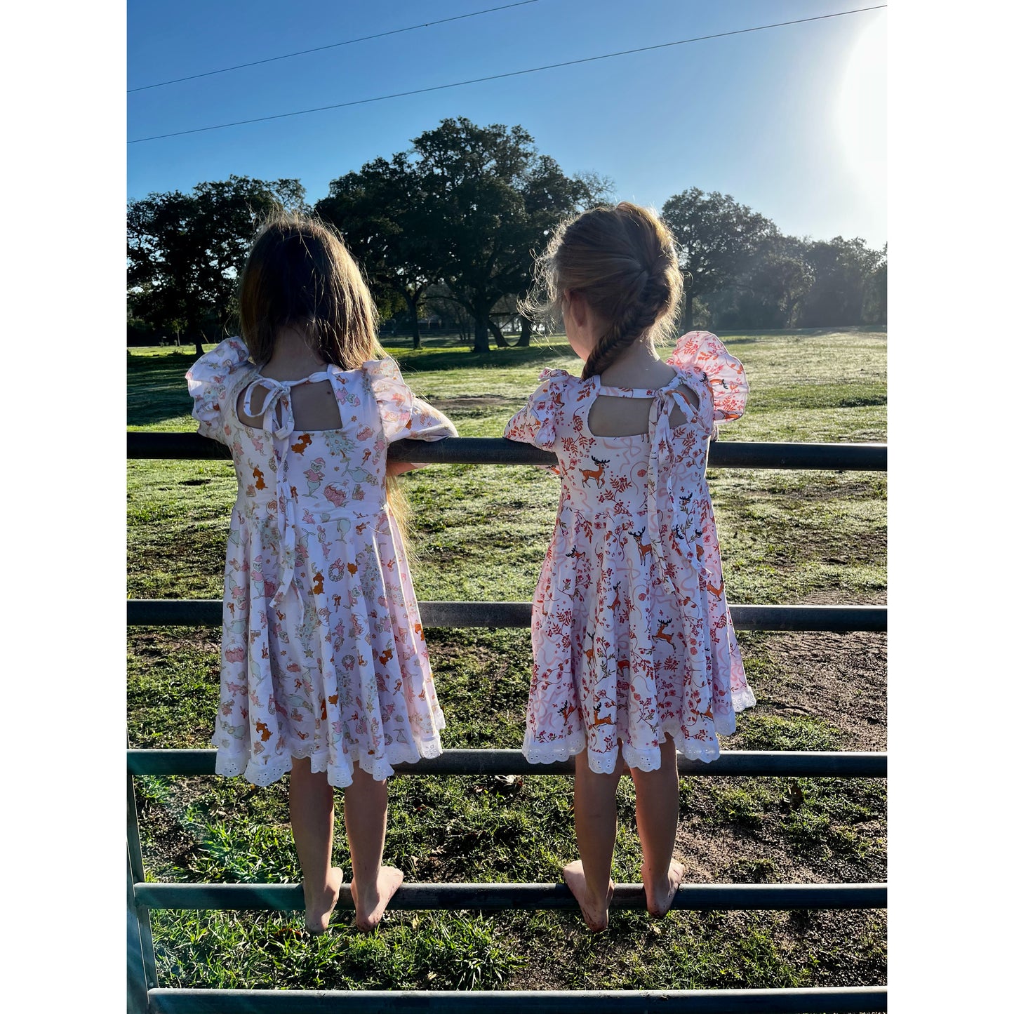 Grinchy Ruffle Dress | toddler size