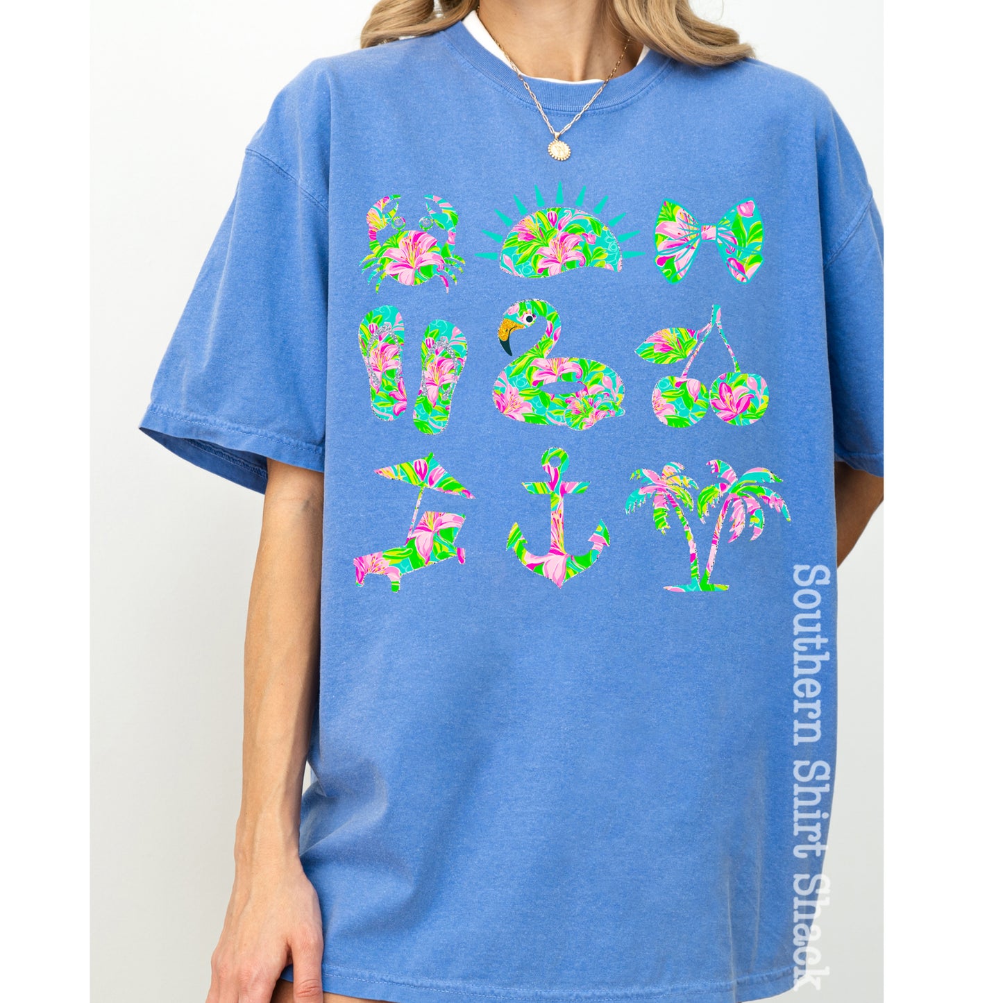 Preppy Girl Summer | Comfort Colors Tee