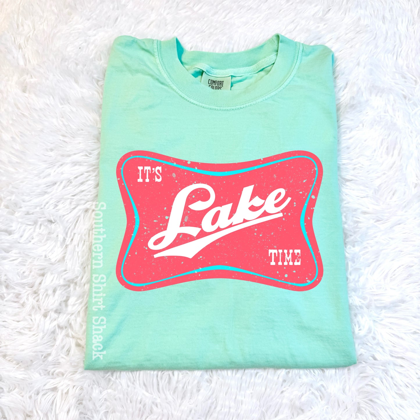 Lake Time Comfort Colors Tee