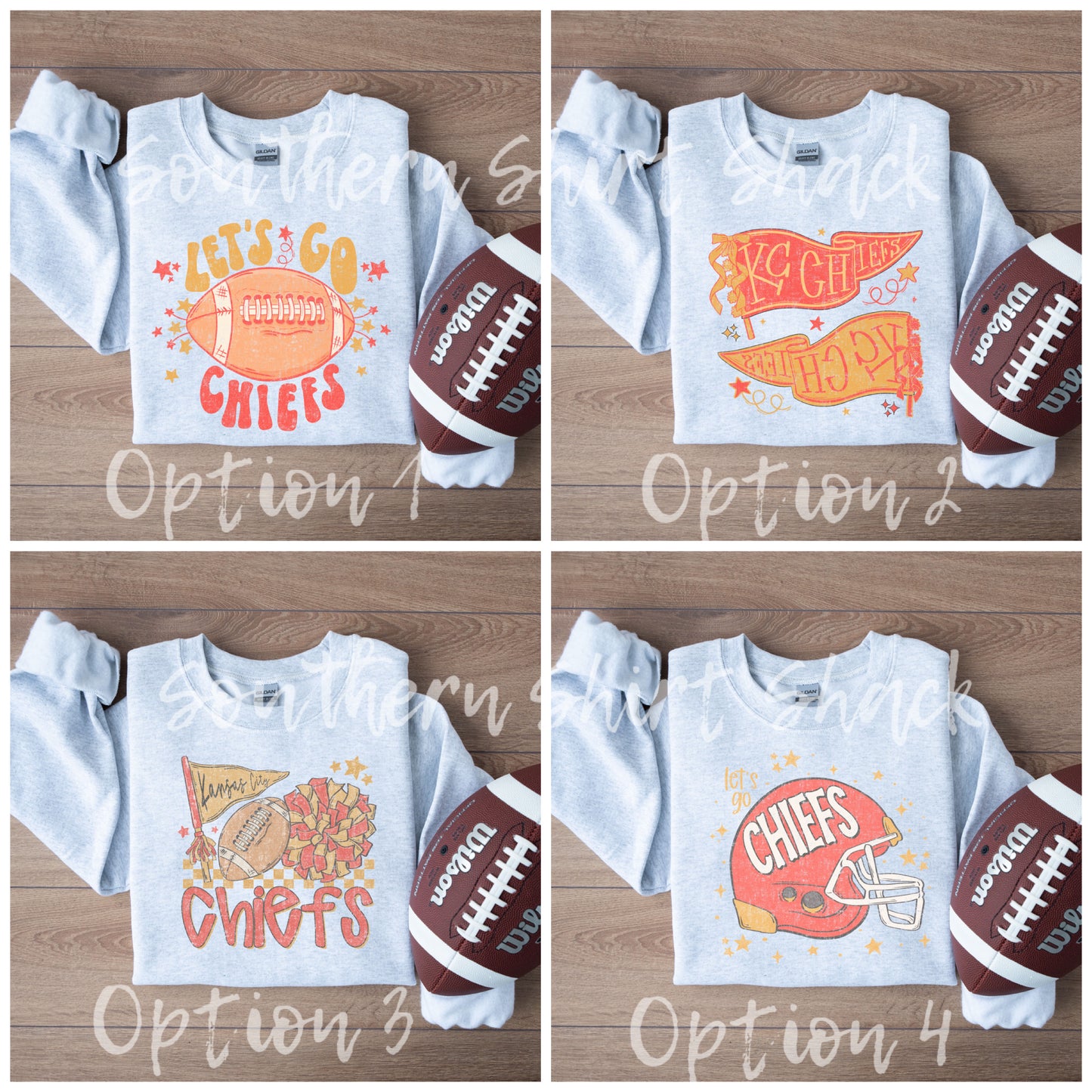 Chiefs Sweatshirt | Ash Gray | READY TO SHIP