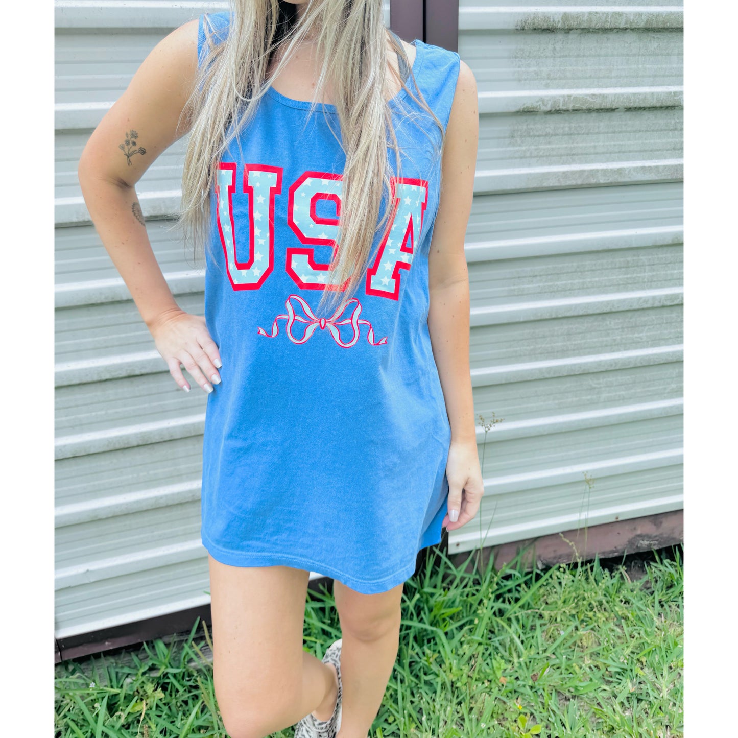 Preppy USA Comfort Colors Tank
