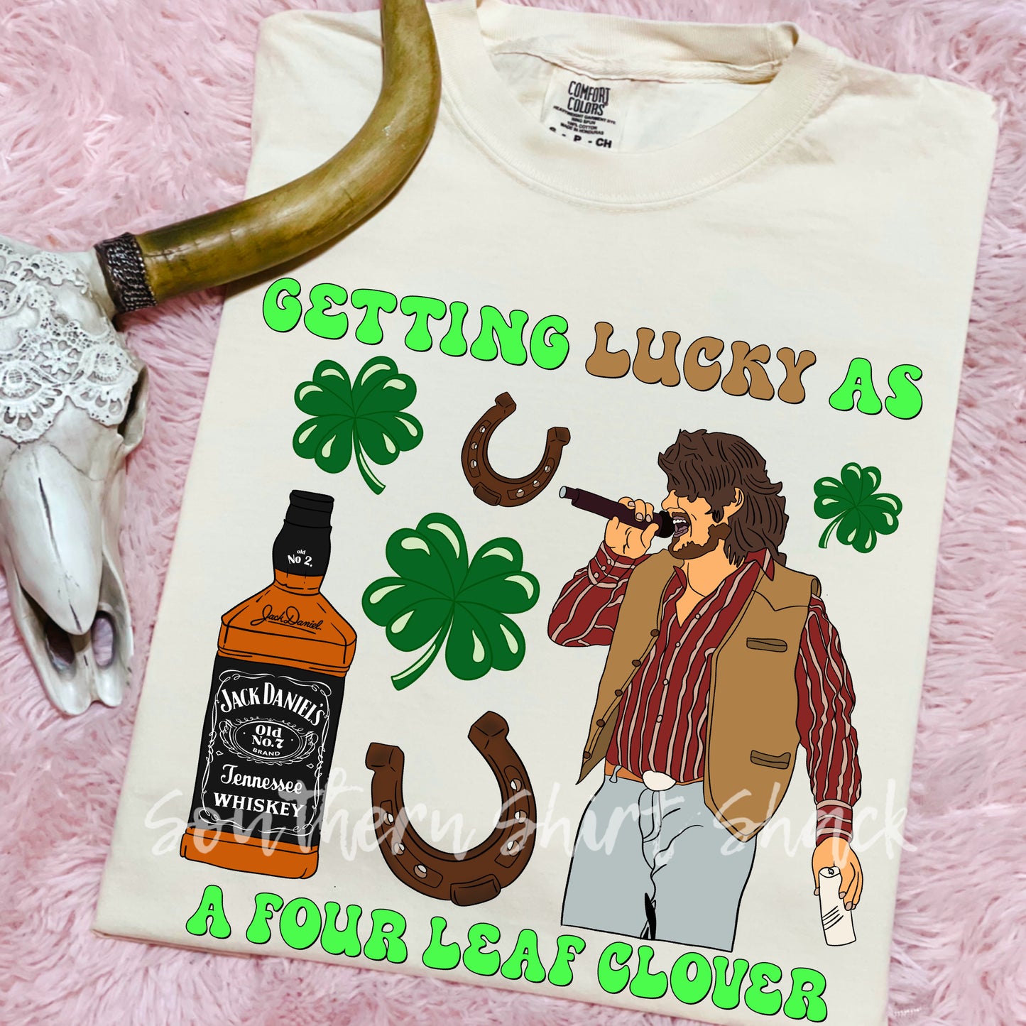 Lucky as a four leaf clover | Ivory comfort colors