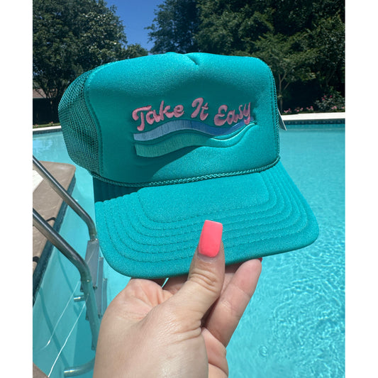 Take it easy trucker hat | Ready to ship