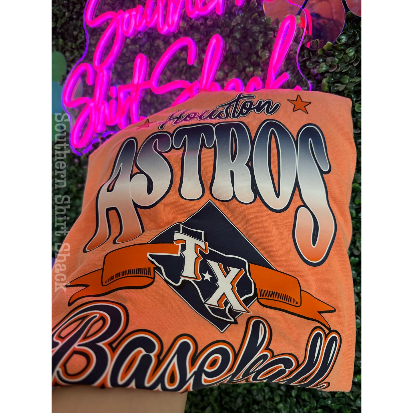HTX stros baseball | Comfort Colors Tee