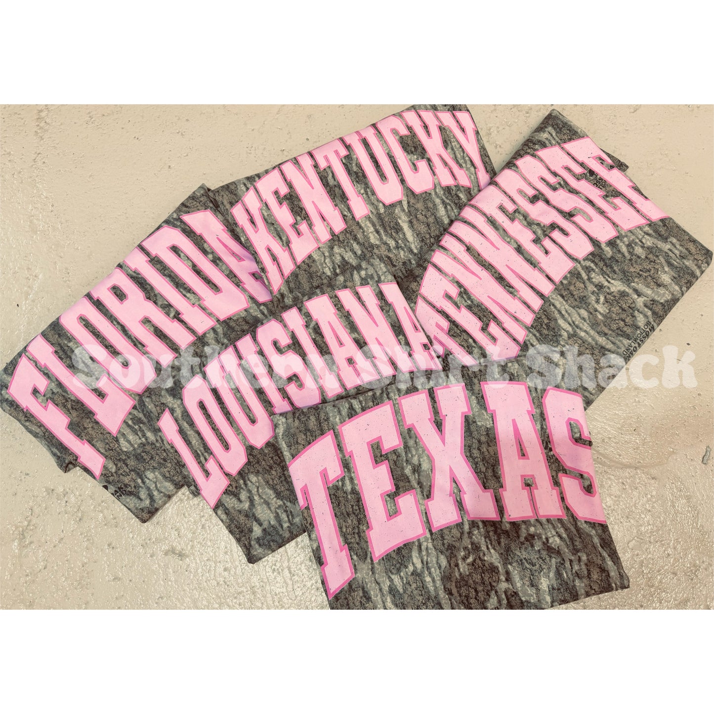 Varsity State Mossy Oak Camo Tee
