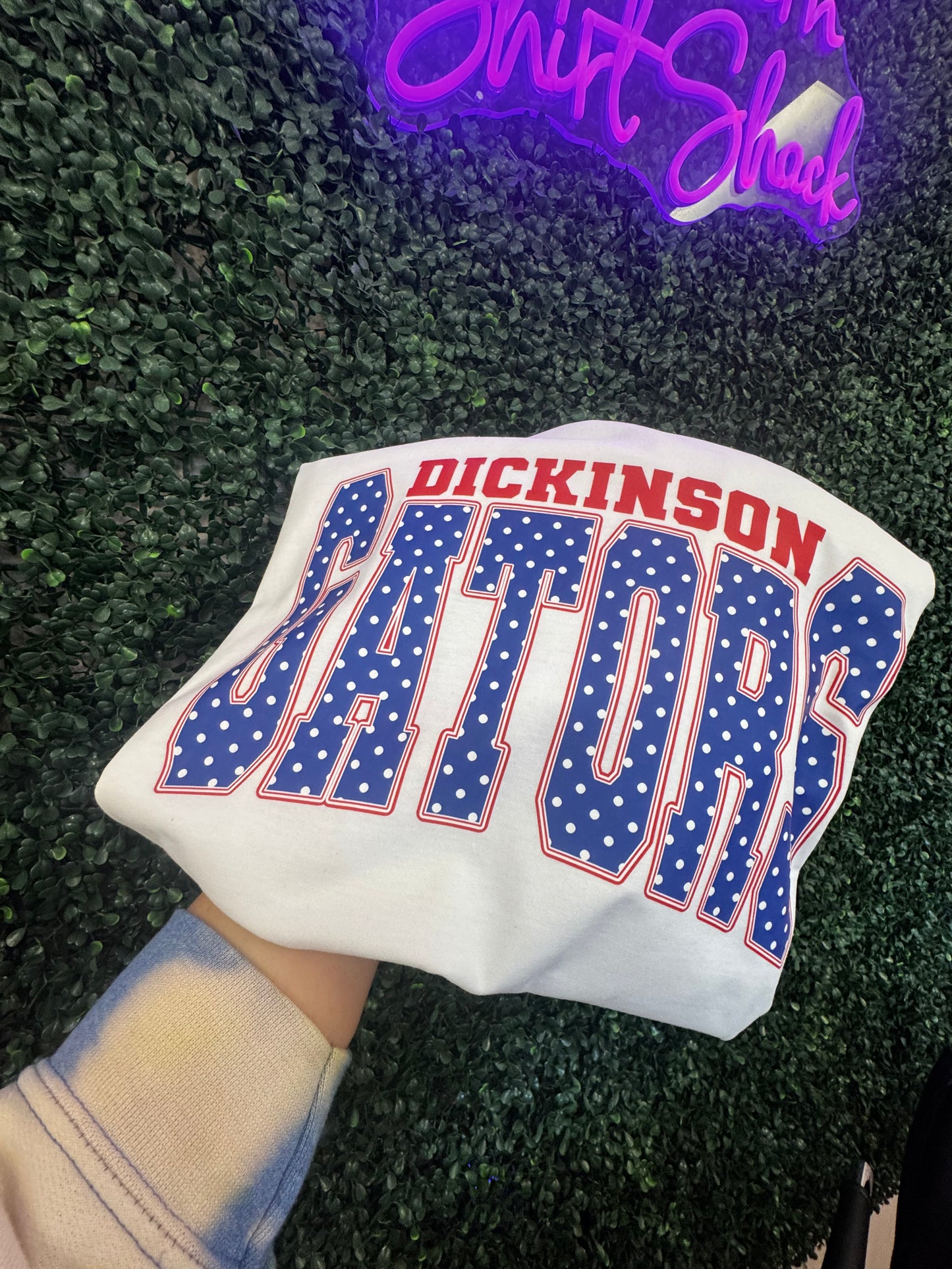 Dickinson Gators Polka Dot Tee