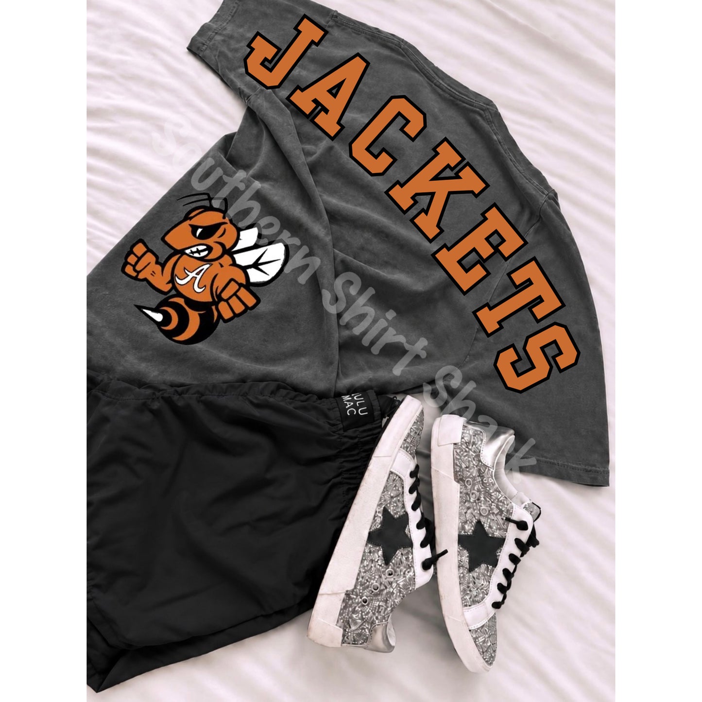 Varsity Oversized Mascot Tee | CUSTOMIZABLE | PLEASE READ DESCRIPTION