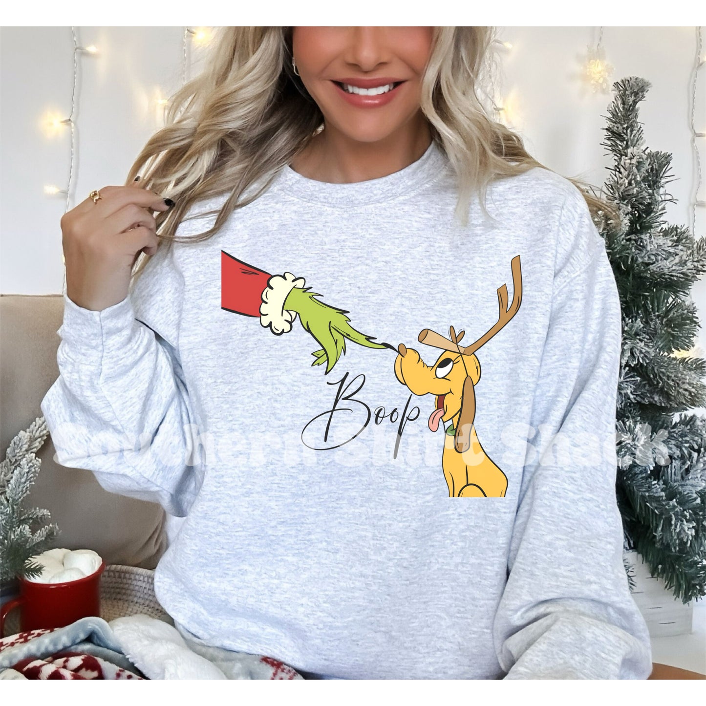 Boop | Ash Gray Sweatshirt