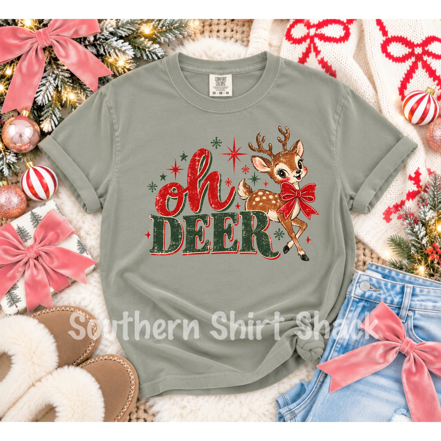 Oh Deer! | Bay Comfort Colors Tee