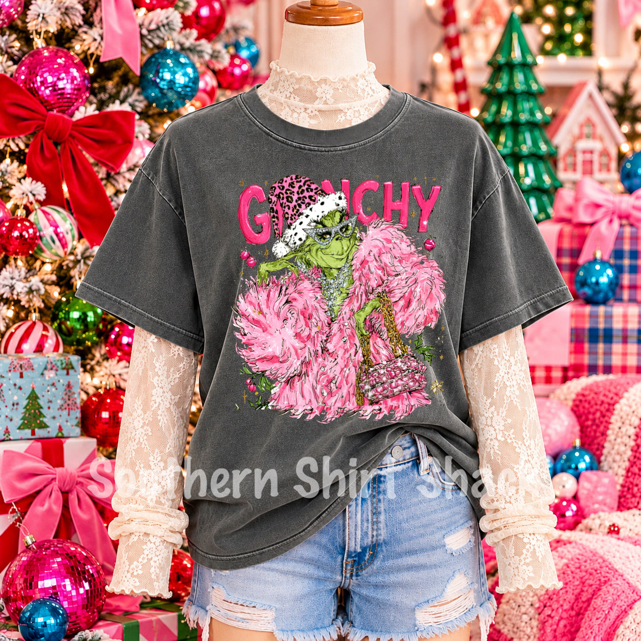 Boujee Green Man Pepper Comfort Colors Tee