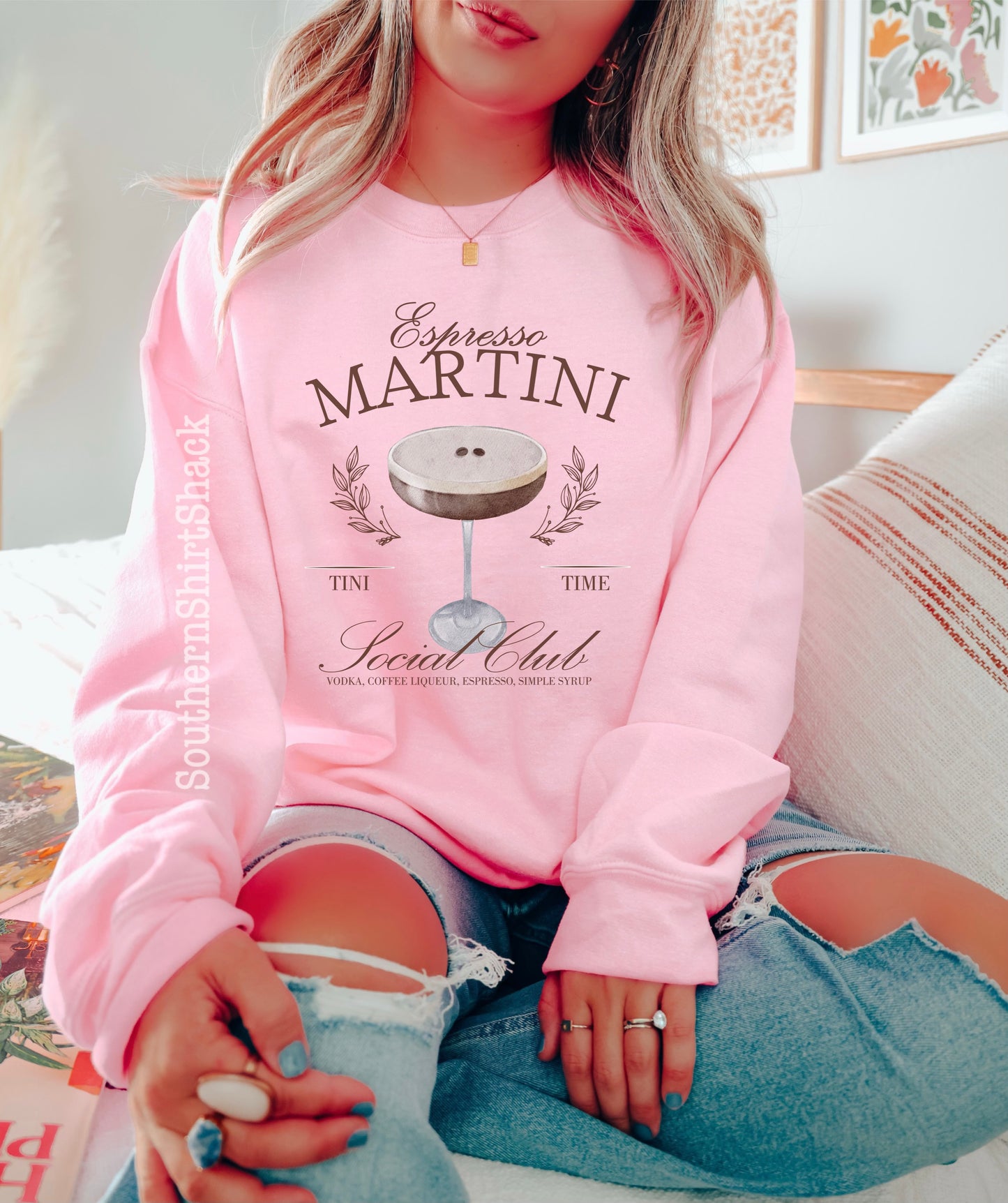 Espresso Martini Social Club Sweatshirt