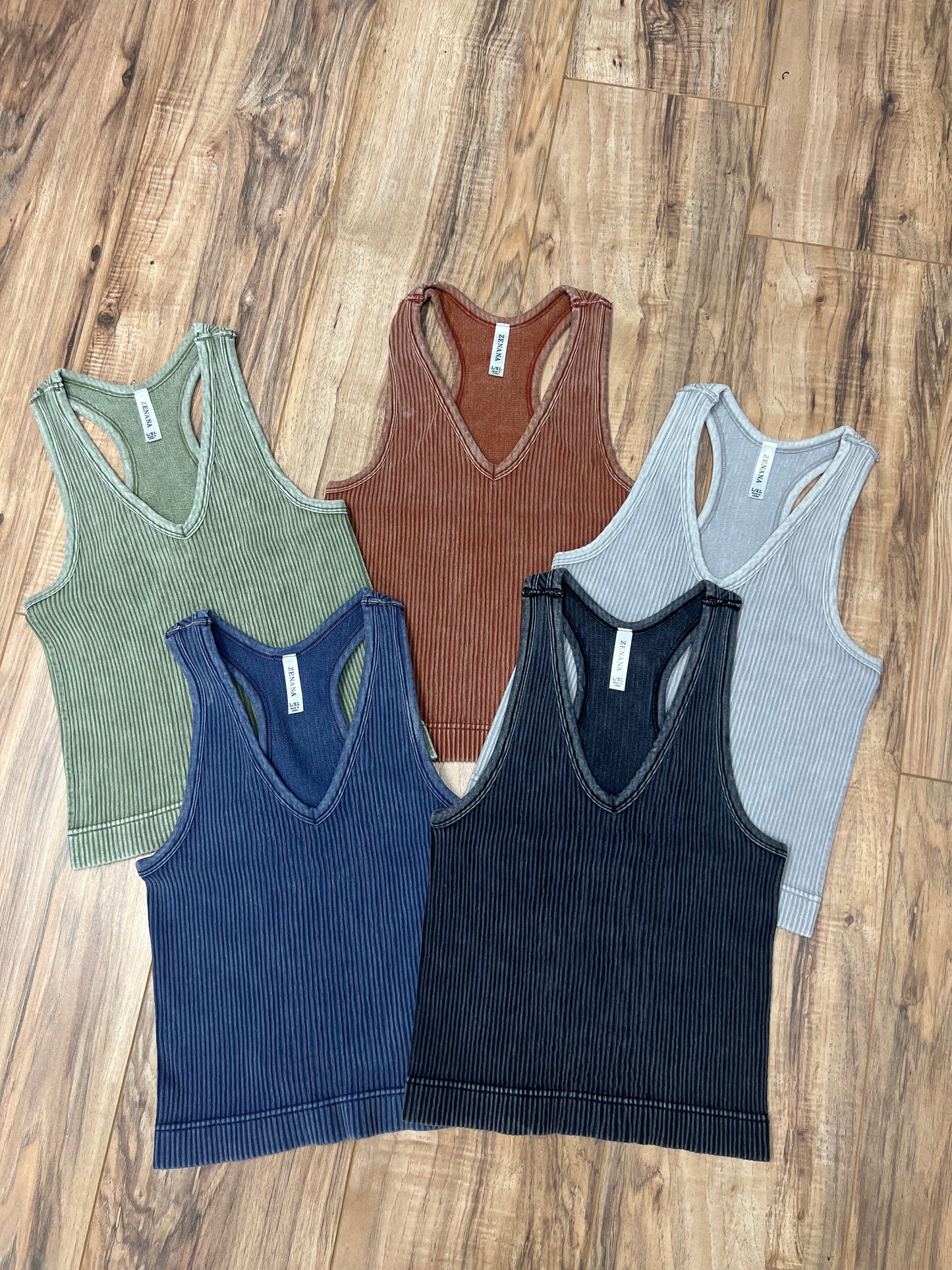 Summer Darlin’ Ribbed Racerback Tank