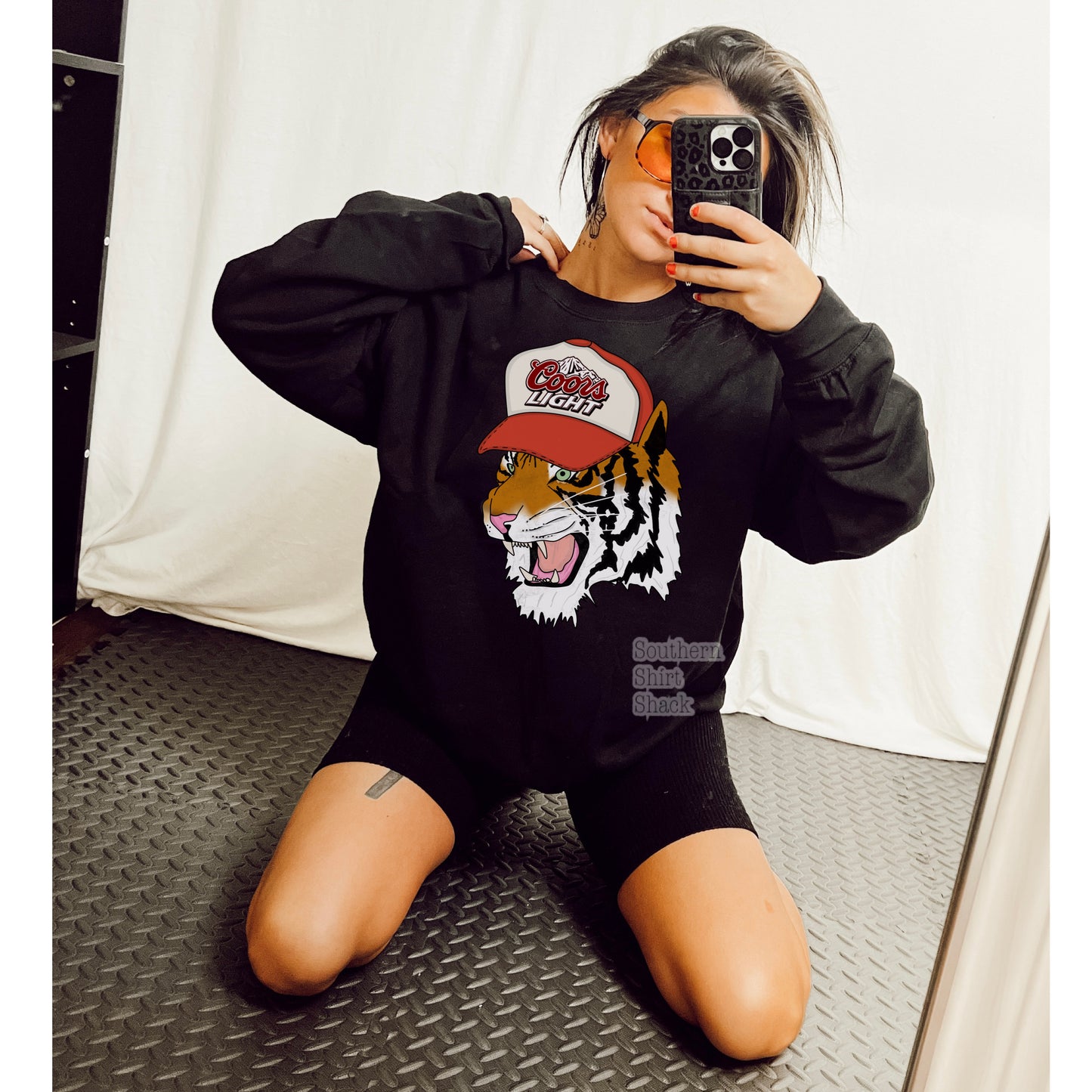 Edgy c00rs Tiger | Sweatshirt or T-Shirt